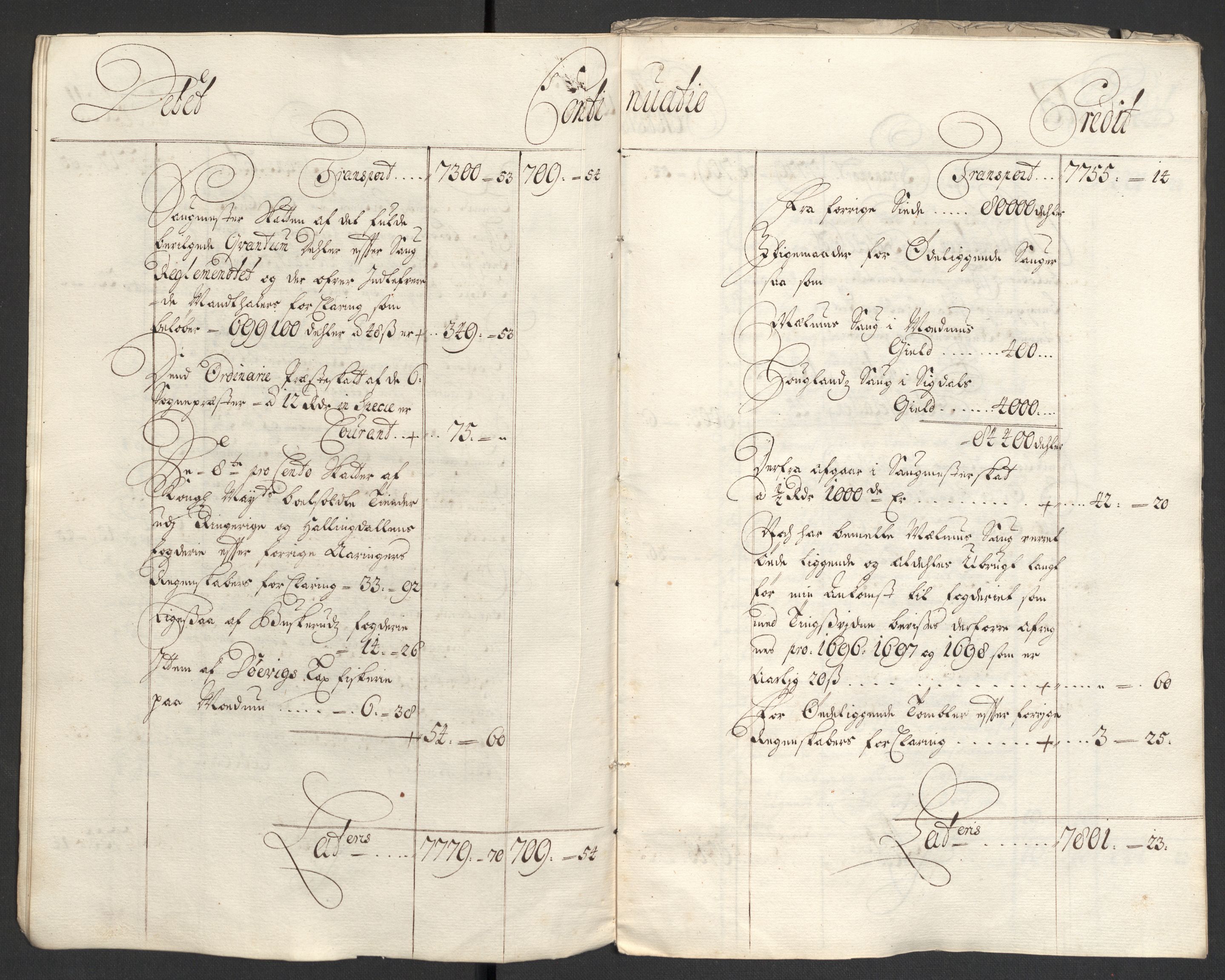 Rentekammeret inntil 1814, Reviderte regnskaper, Fogderegnskap, AV/RA-EA-4092/R22/L1456: Fogderegnskap Ringerike, Hallingdal og Buskerud, 1699, p. 7