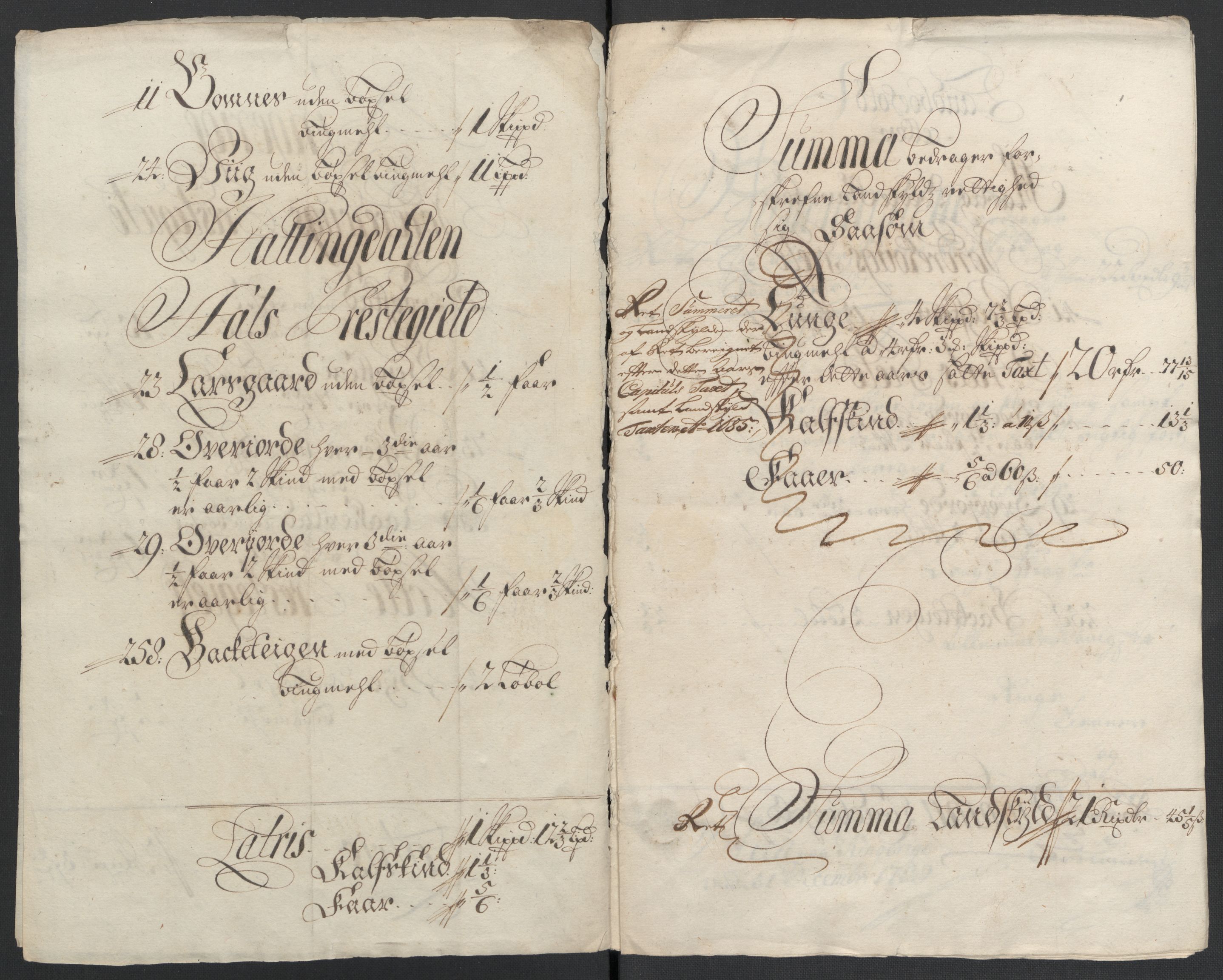 Rentekammeret inntil 1814, Reviderte regnskaper, Fogderegnskap, AV/RA-EA-4092/R22/L1467: Fogderegnskap Ringerike, Hallingdal og Buskerud, 1708, p. 26