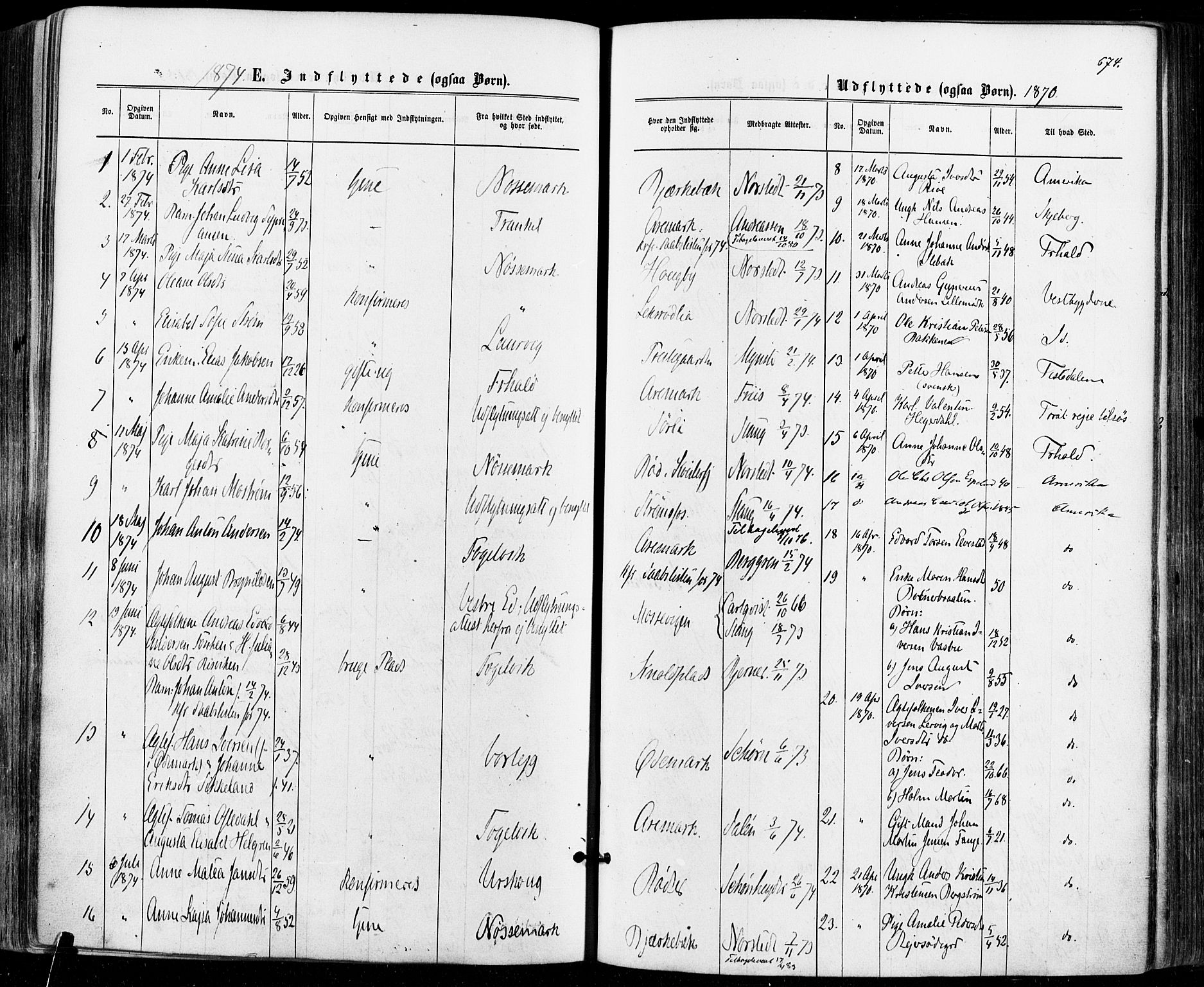 Aremark prestekontor Kirkebøker, SAO/A-10899/F/Fc/L0004: Parish register (official) no. III 4, 1866-1877, p. 673-674