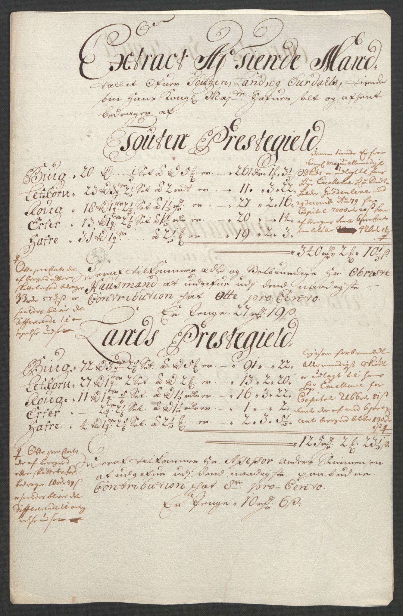 Rentekammeret inntil 1814, Reviderte regnskaper, Fogderegnskap, AV/RA-EA-4092/R18/L1291: Fogderegnskap Hadeland, Toten og Valdres, 1692, p. 18