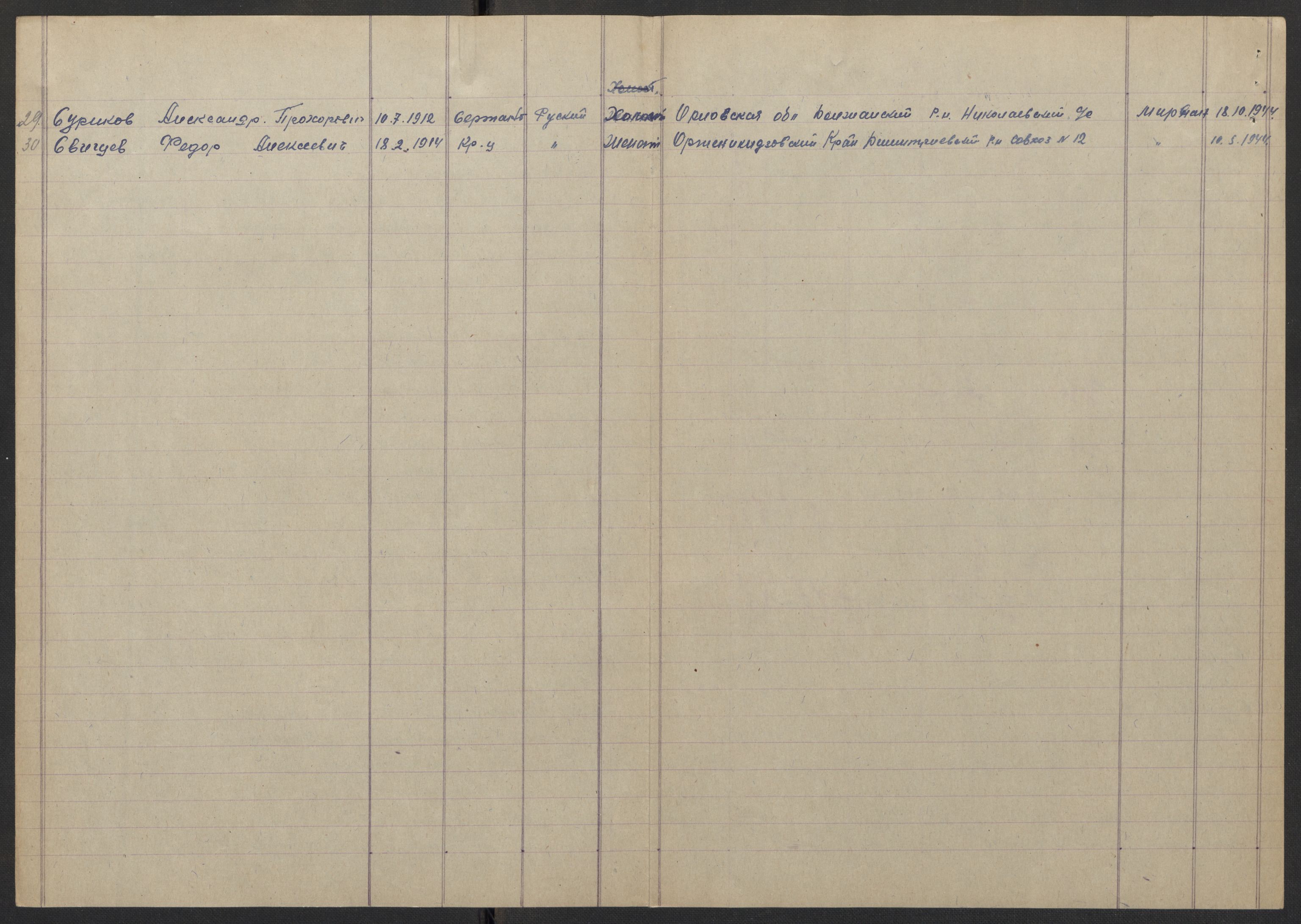 Flyktnings- og fangedirektoratet, Repatrieringskontoret, AV/RA-S-1681/D/Db/L0017: Displaced Persons (DPs) og sivile tyskere, 1945-1948, p. 701