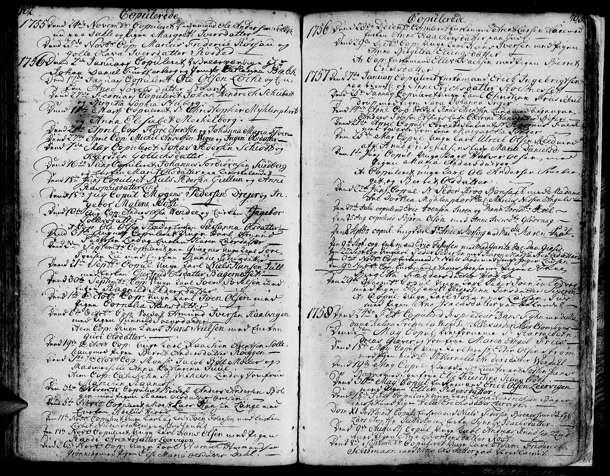 Ministerialprotokoller, klokkerbøker og fødselsregistre - Møre og Romsdal, AV/SAT-A-1454/572/L0840: Parish register (official) no. 572A03, 1754-1784, p. 402-403
