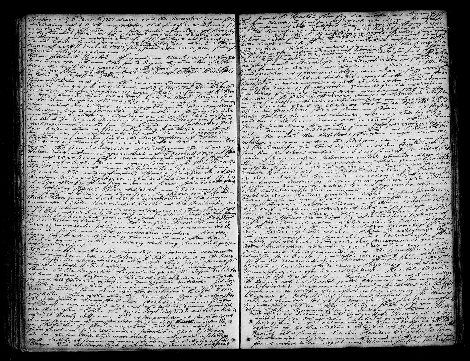 Follo sorenskriveri, SAO/A-10274/F/Fb/Fba/L0034: Tingbok, 1725-1729, p. 111b-112a