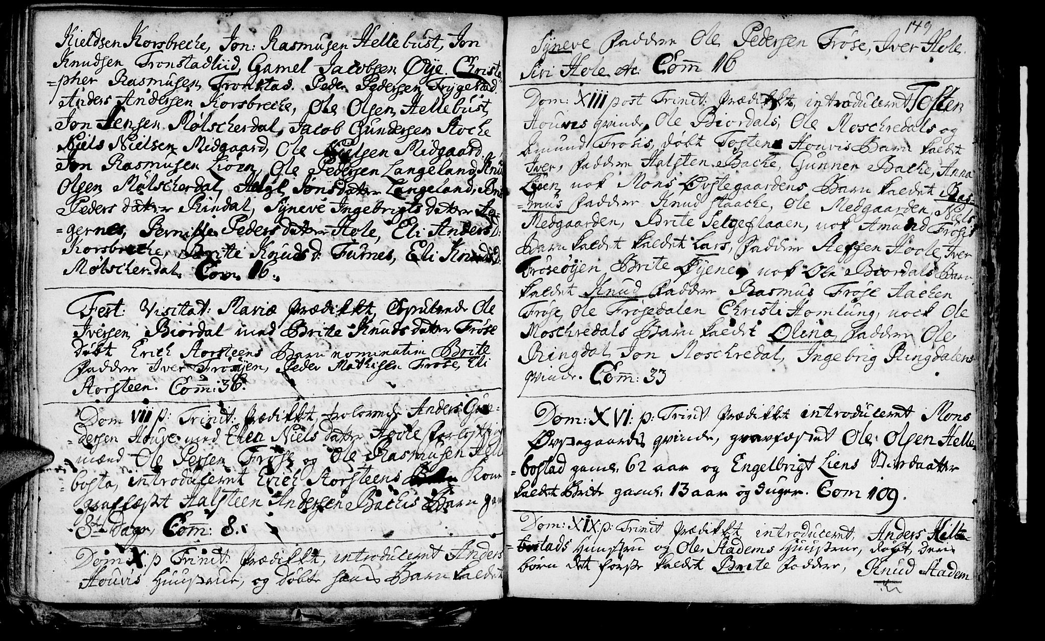 Ministerialprotokoller, klokkerbøker og fødselsregistre - Møre og Romsdal, AV/SAT-A-1454/519/L0241: Parish register (official) no. 519A01 /2, 1736-1760, p. 149