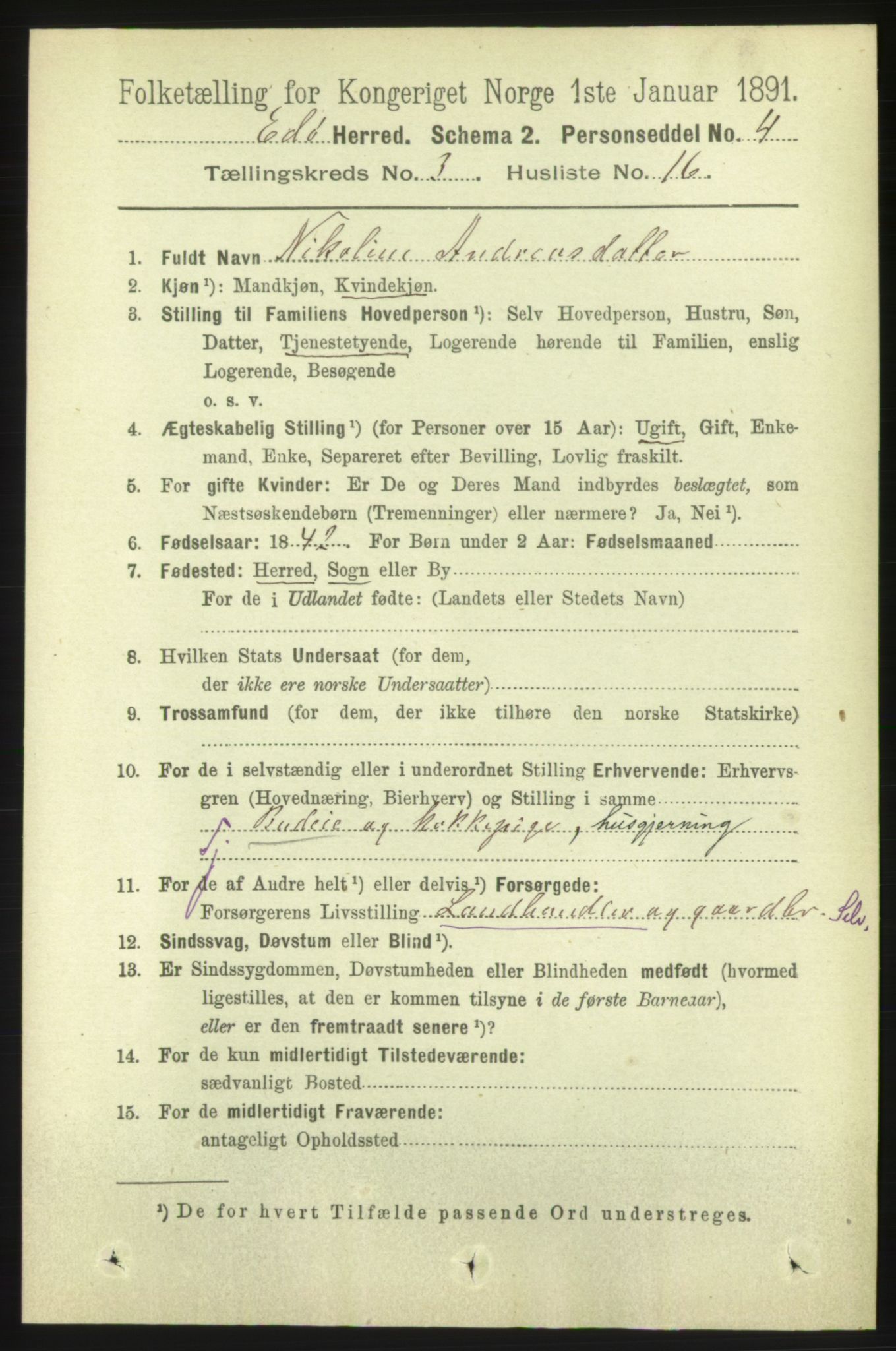 RA, 1891 census for 1573 Edøy, 1891, p. 799