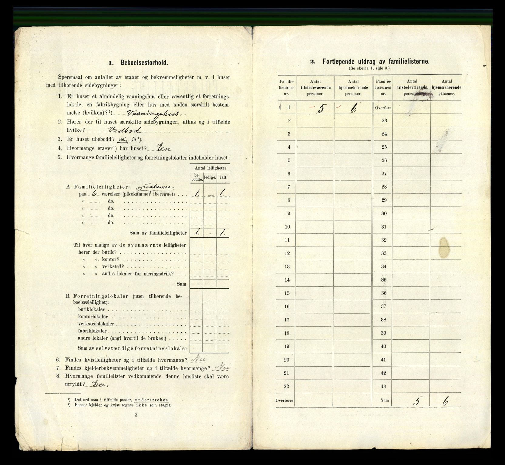 RA, 1910 census for Bergen, 1910, p. 8666