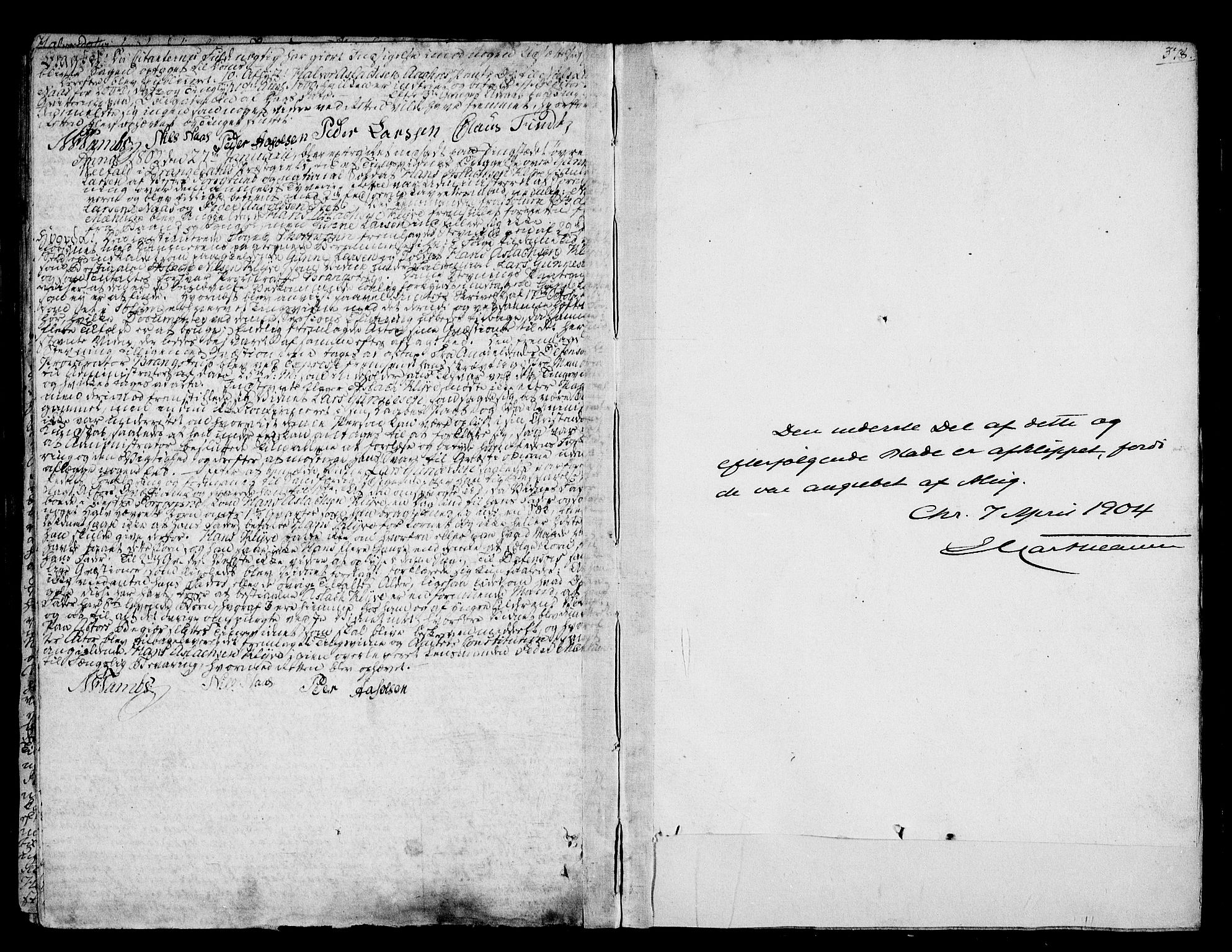 Bamble sorenskriveri, SAKO/A-214/F/Fa/Faa/L0025: Tingbok, 1797-1802, p. 378