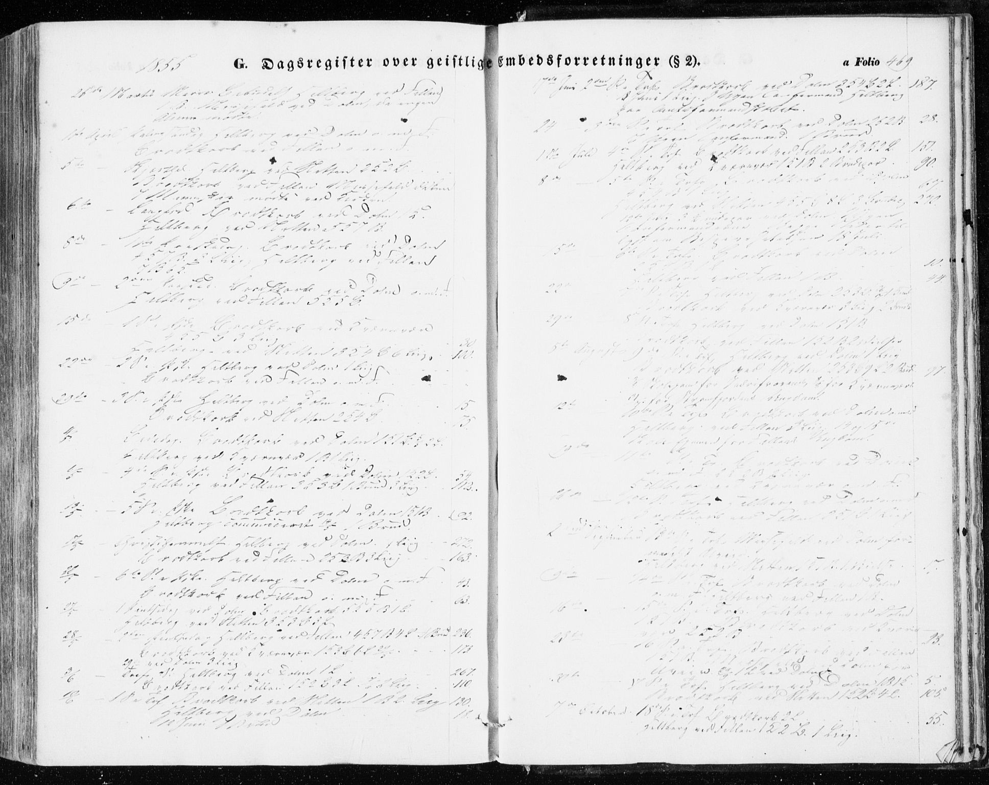 Ministerialprotokoller, klokkerbøker og fødselsregistre - Sør-Trøndelag, AV/SAT-A-1456/634/L0530: Parish register (official) no. 634A06, 1852-1860, p. 469