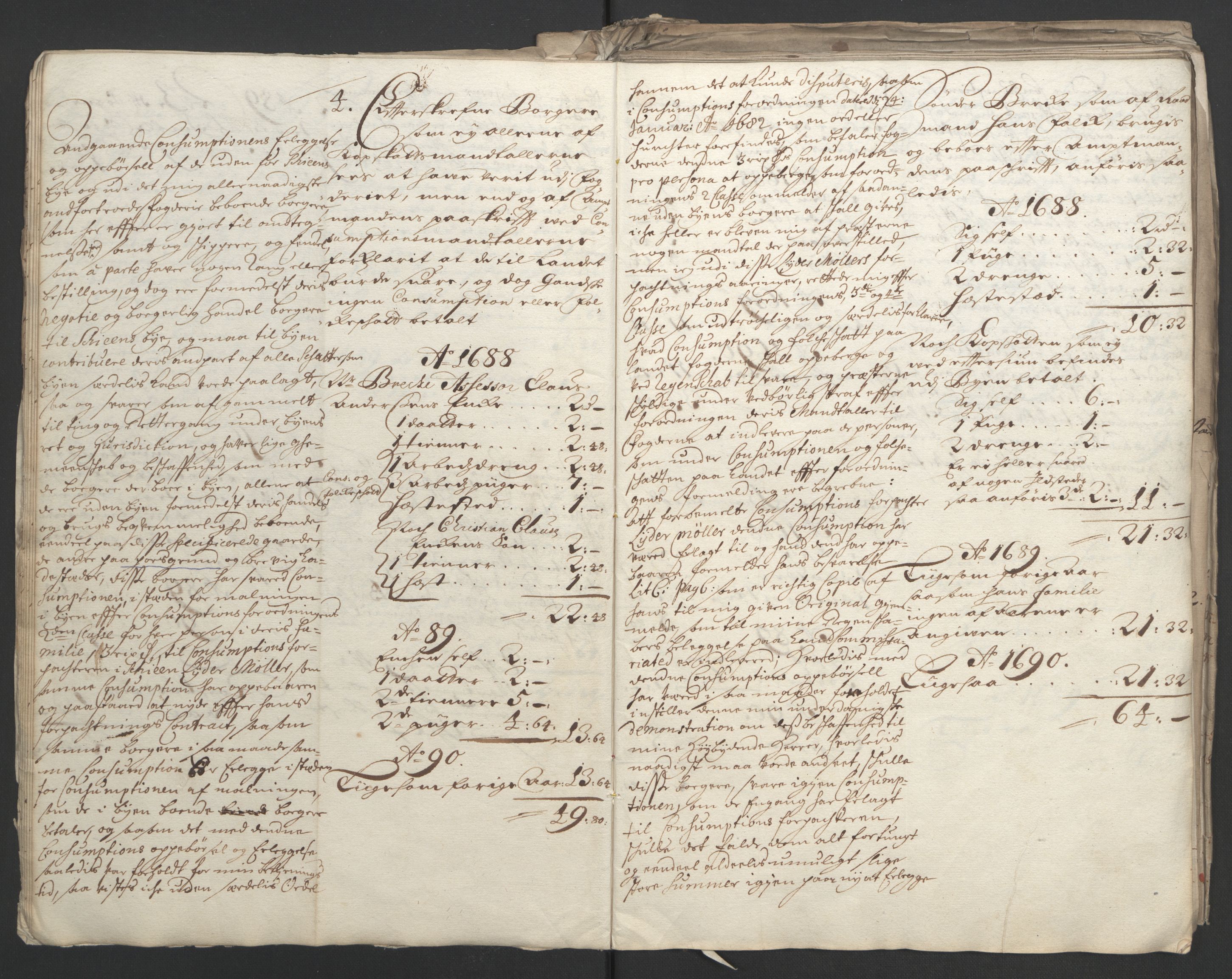 Rentekammeret inntil 1814, Reviderte regnskaper, Fogderegnskap, AV/RA-EA-4092/R34/L2053: Fogderegnskap Bamble, 1693, p. 12