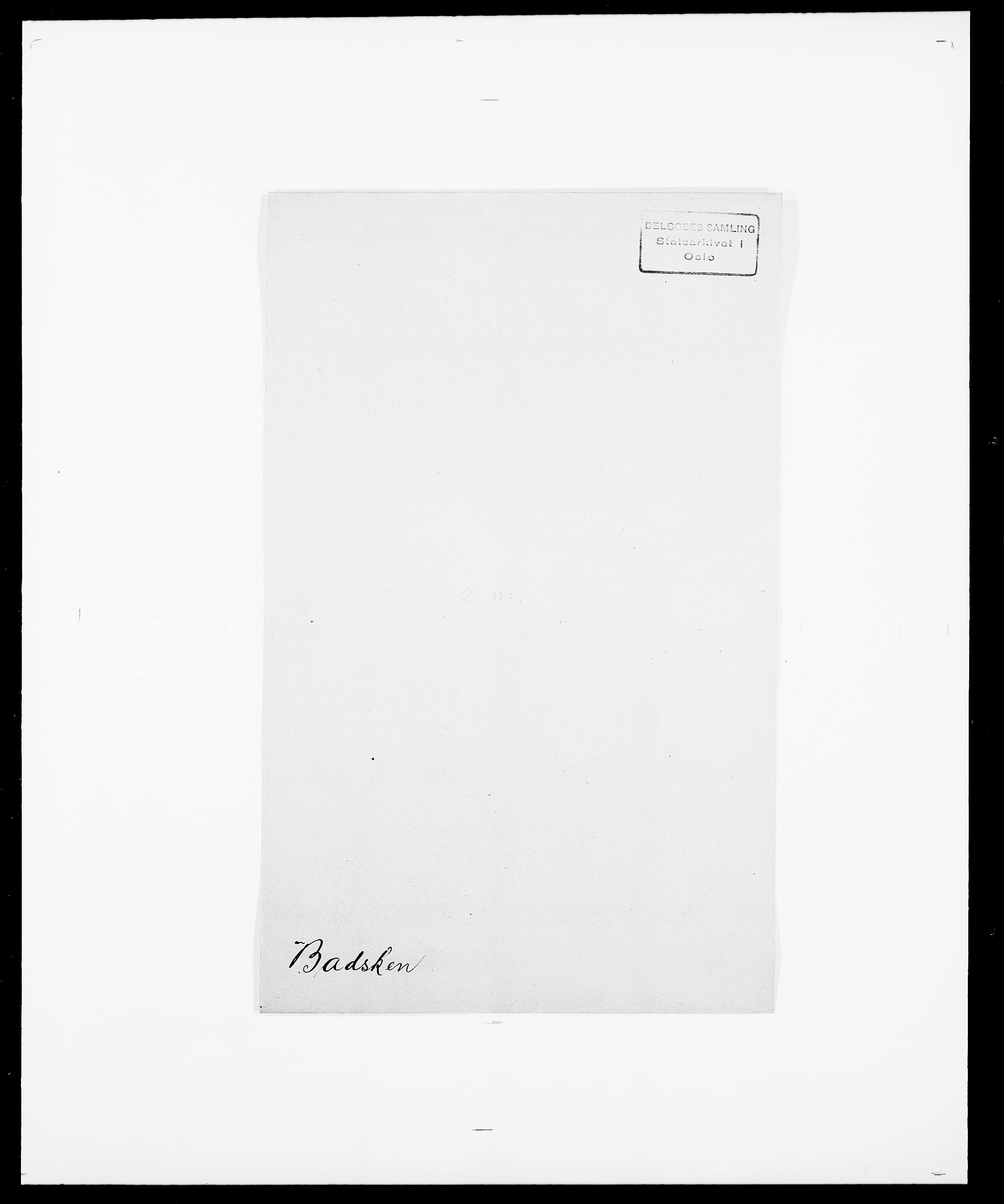Delgobe, Charles Antoine - samling, AV/SAO-PAO-0038/D/Da/L0003: Barca - Bergen, p. 81