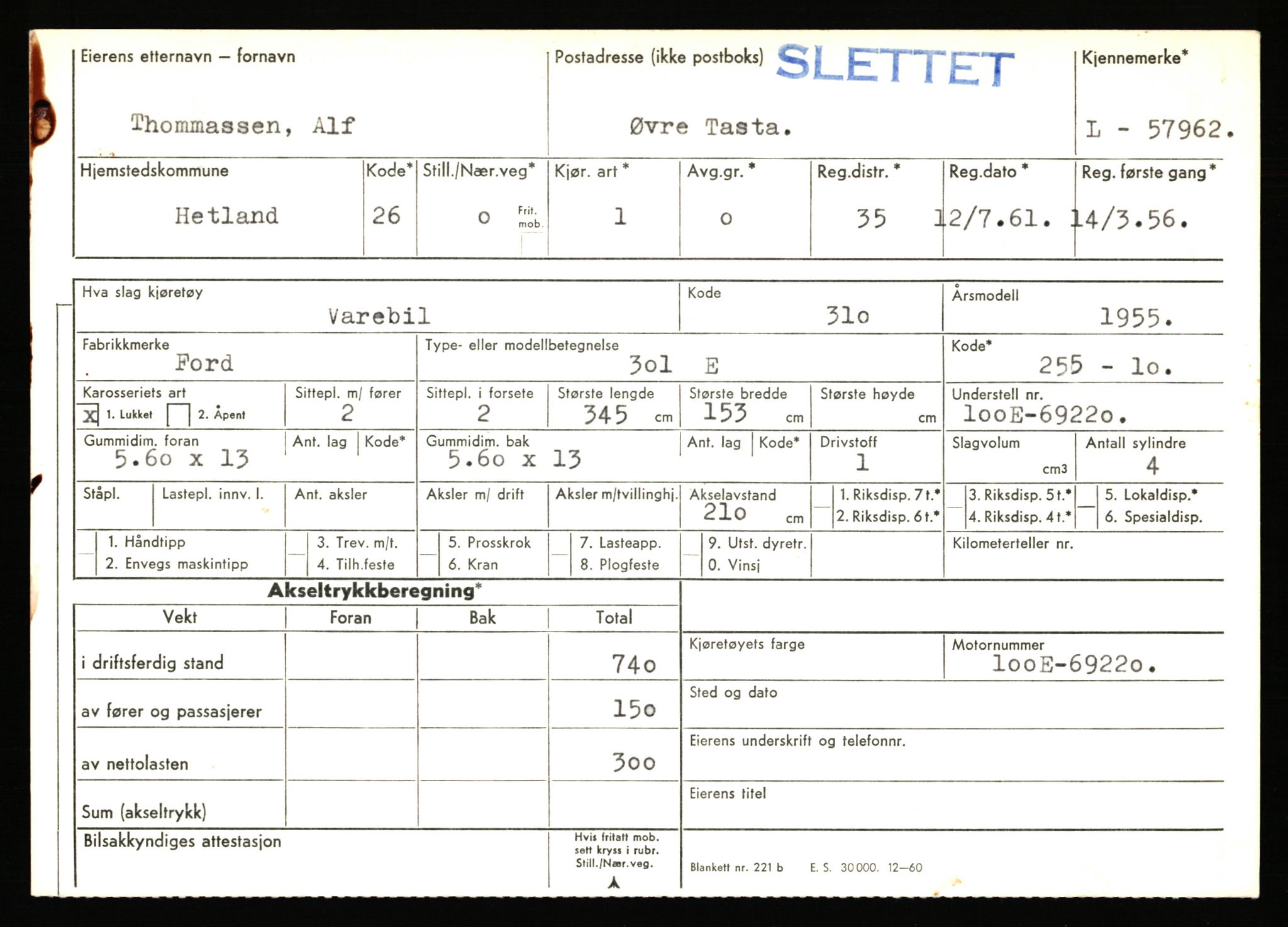 Stavanger trafikkstasjon, AV/SAST-A-101942/0/F/L0057: L-57200 - L-57999, 1930-1971, p. 2269