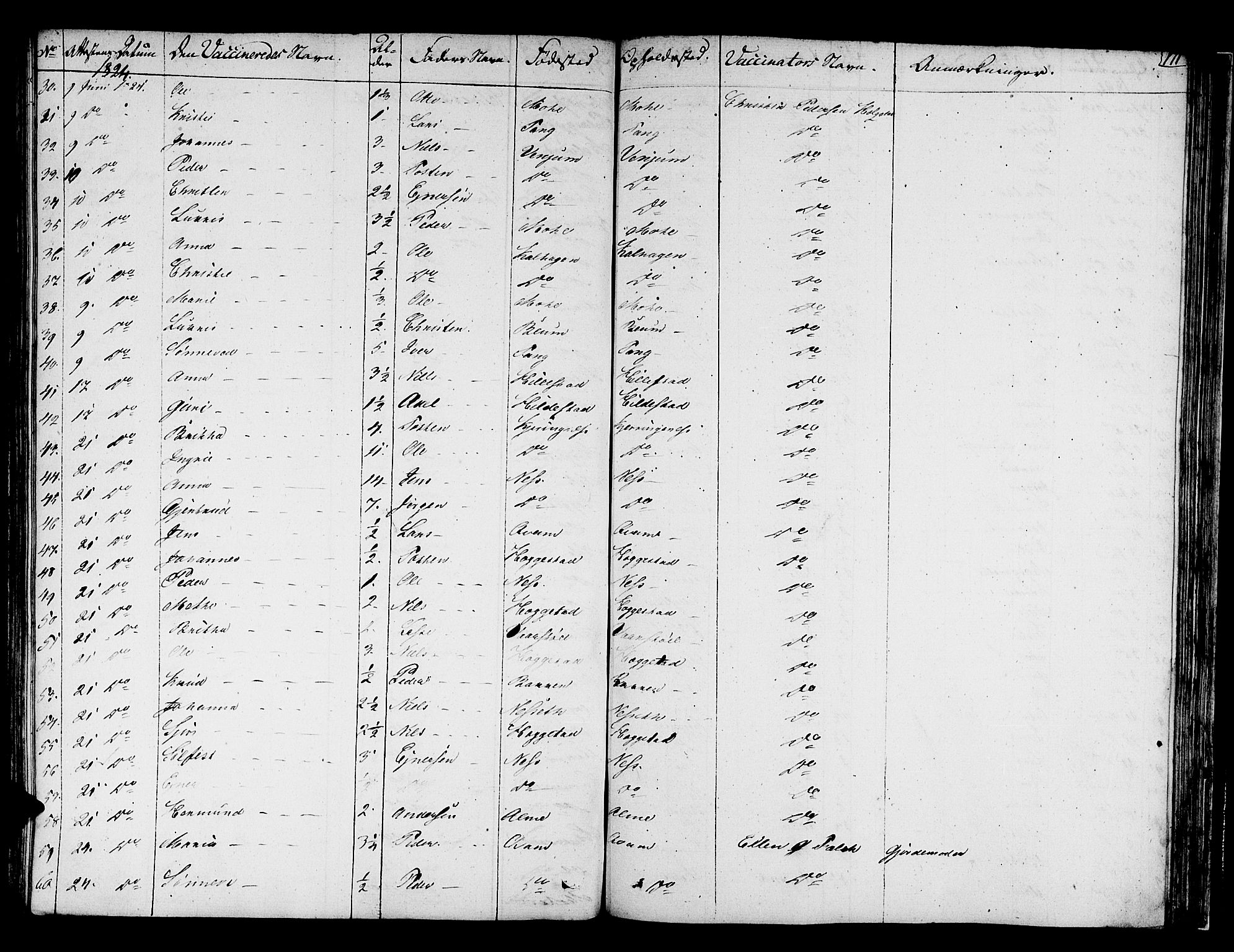 Hafslo sokneprestembete, AV/SAB-A-80301/H/Haa/Haaa/L0004: Parish register (official) no. A 4, 1821-1834, p. 171