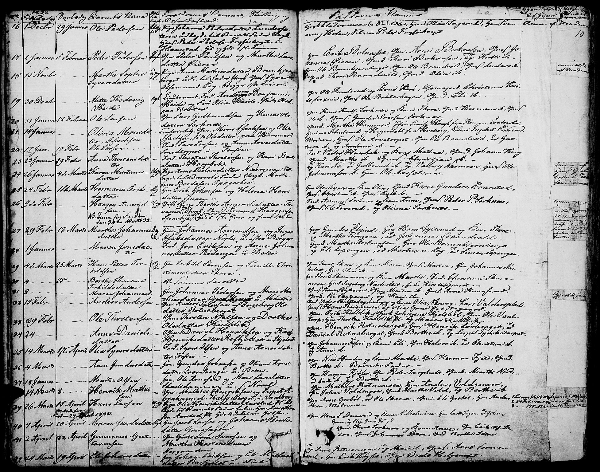 Grue prestekontor, AV/SAH-PREST-036/H/Ha/Haa/L0007: Parish register (official) no. 7, 1830-1847, p. 10