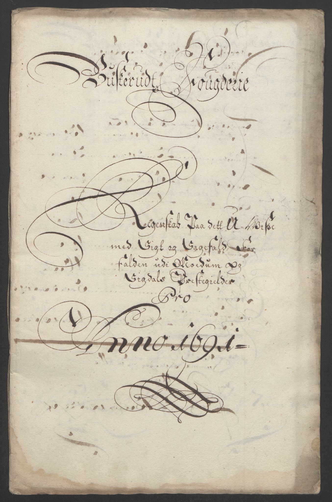 Rentekammeret inntil 1814, Reviderte regnskaper, Fogderegnskap, RA/EA-4092/R25/L1681: Fogderegnskap Buskerud, 1691-1692, p. 59