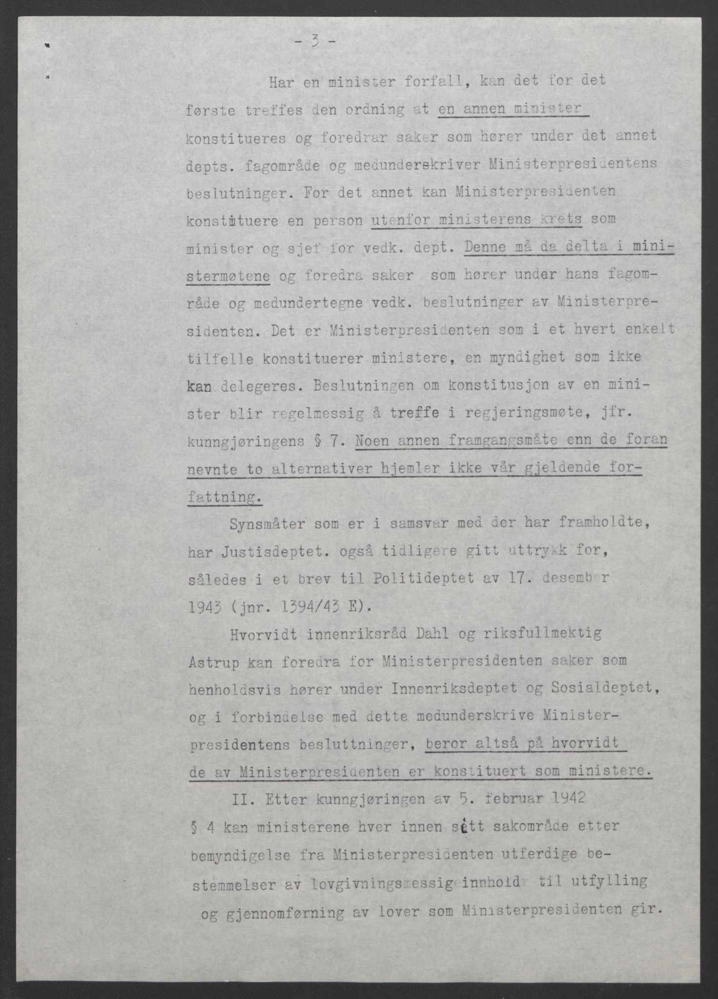 NS-administrasjonen 1940-1945 (Statsrådsekretariatet, de kommisariske statsråder mm), AV/RA-S-4279/D/Db/L0111/0003: Saker fra krigsårene / Journal, 1940-1945, p. 183