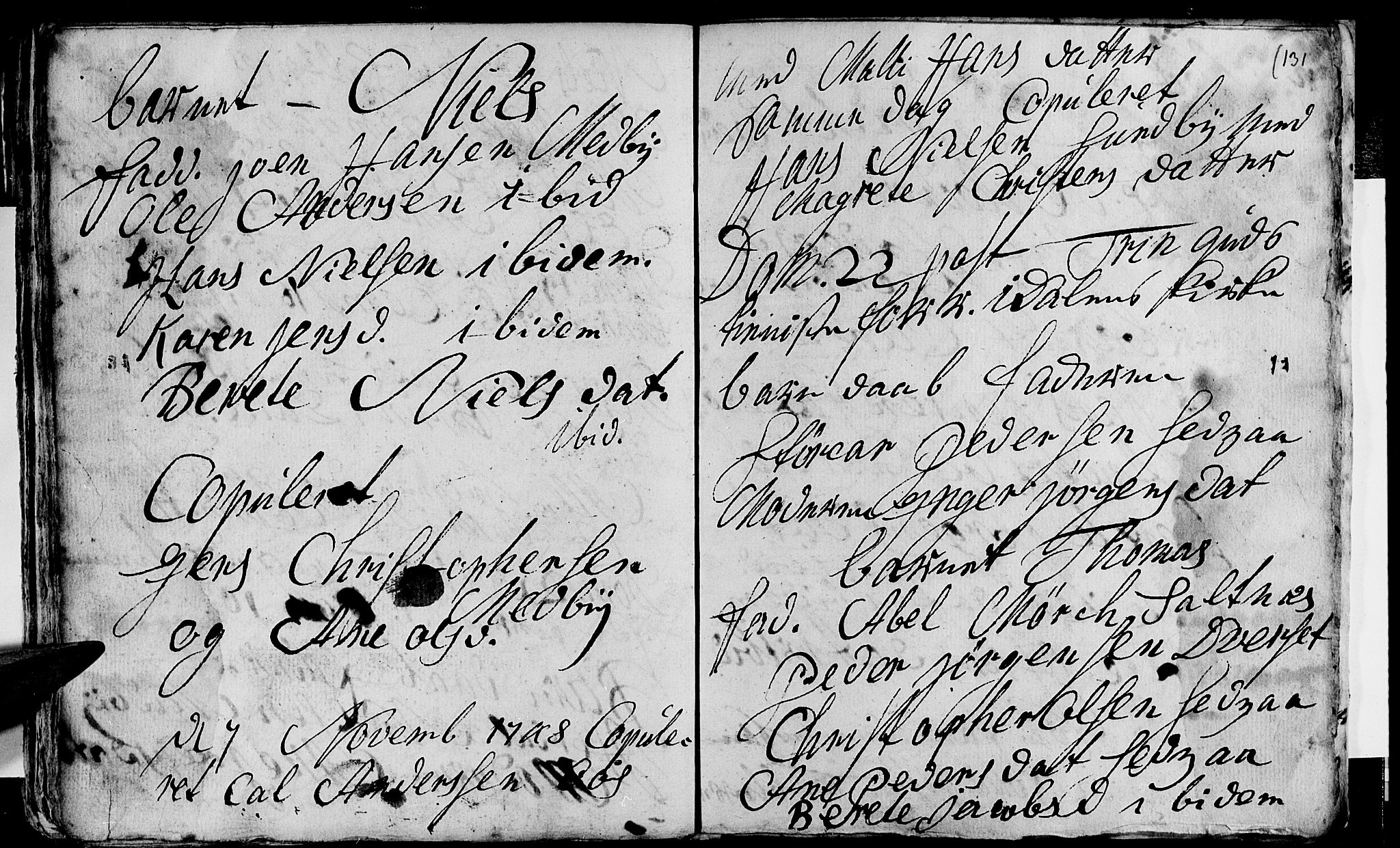 Ministerialprotokoller, klokkerbøker og fødselsregistre - Nordland, AV/SAT-A-1459/847/L0662: Parish register (official) no. 847A02, 1735-1749, p. 131