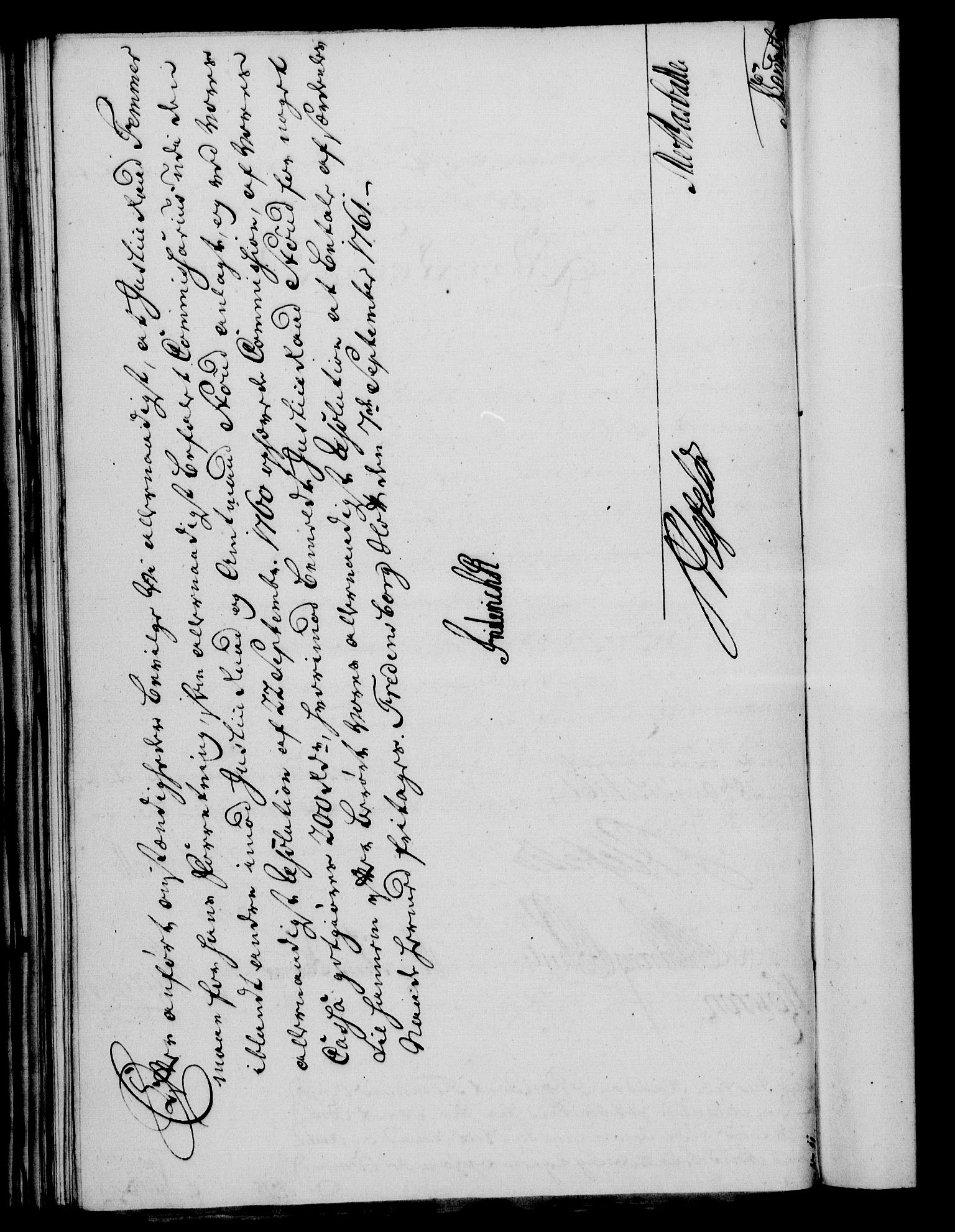 Rentekammeret, Kammerkanselliet, RA/EA-3111/G/Gf/Gfa/L0043: Norsk relasjons- og resolusjonsprotokoll (merket RK 52.43), 1761, p. 404