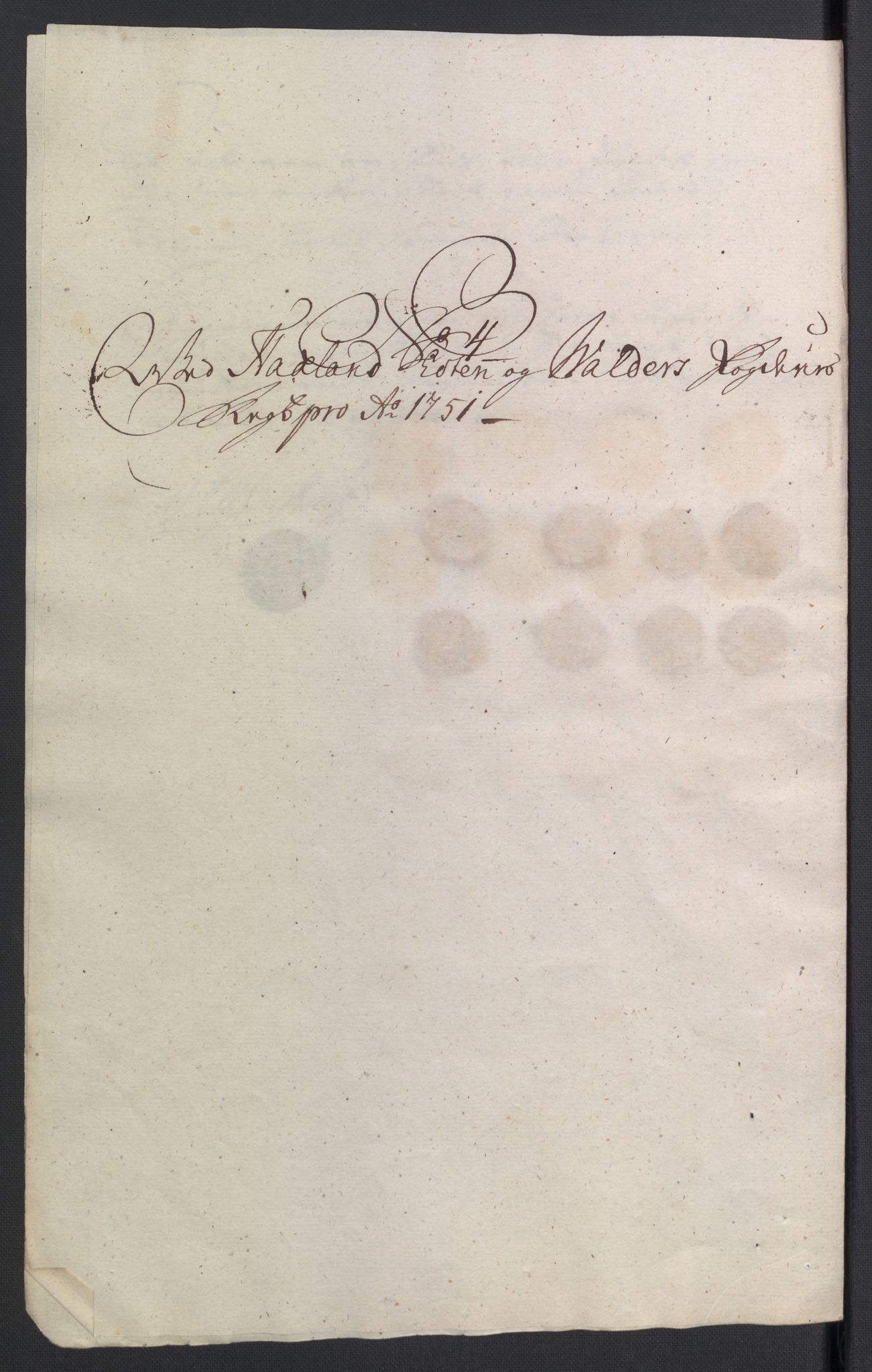 Rentekammeret inntil 1814, Reviderte regnskaper, Fogderegnskap, AV/RA-EA-4092/R18/L1348: Fogderegnskap Hadeland, Toten og Valdres, 1750-1751, p. 385