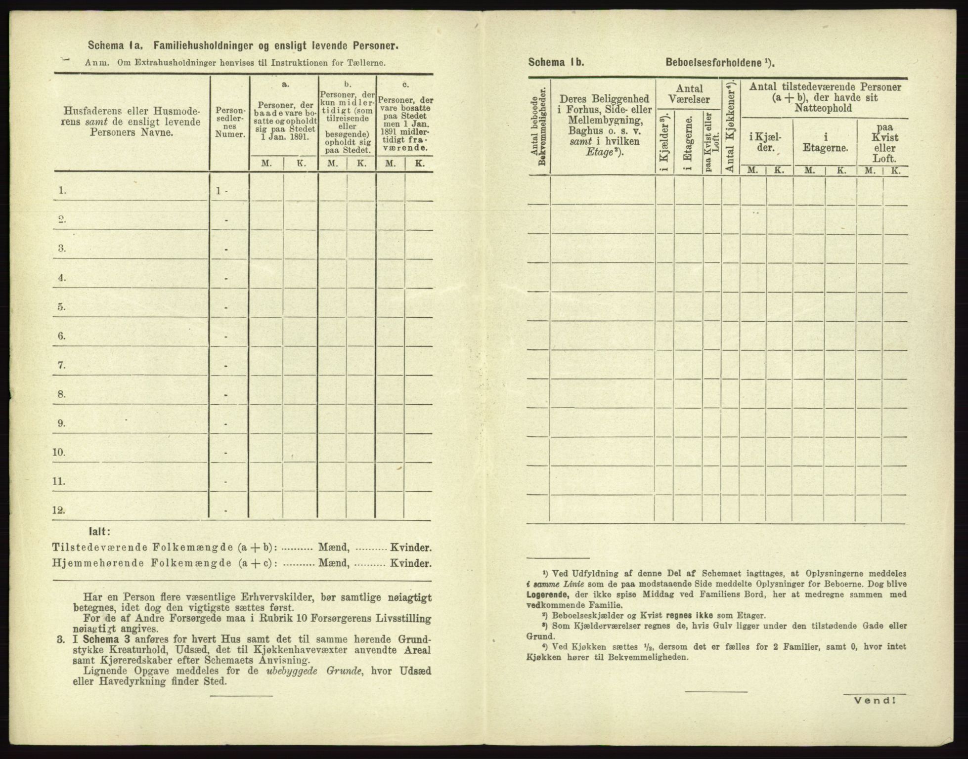 RA, 1891 census for 0101 Fredrikshald, 1891, p. 1113