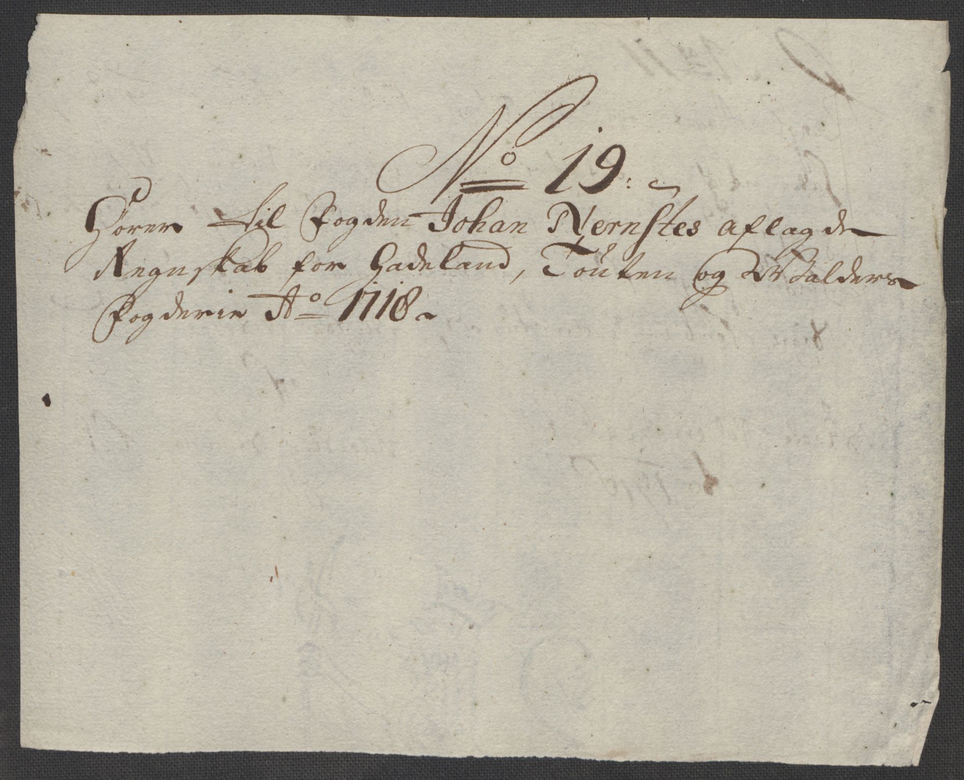 Rentekammeret inntil 1814, Reviderte regnskaper, Fogderegnskap, AV/RA-EA-4092/R18/L1320: Fogderegnskap Hadeland, Toten og Valdres, 1718, p. 135