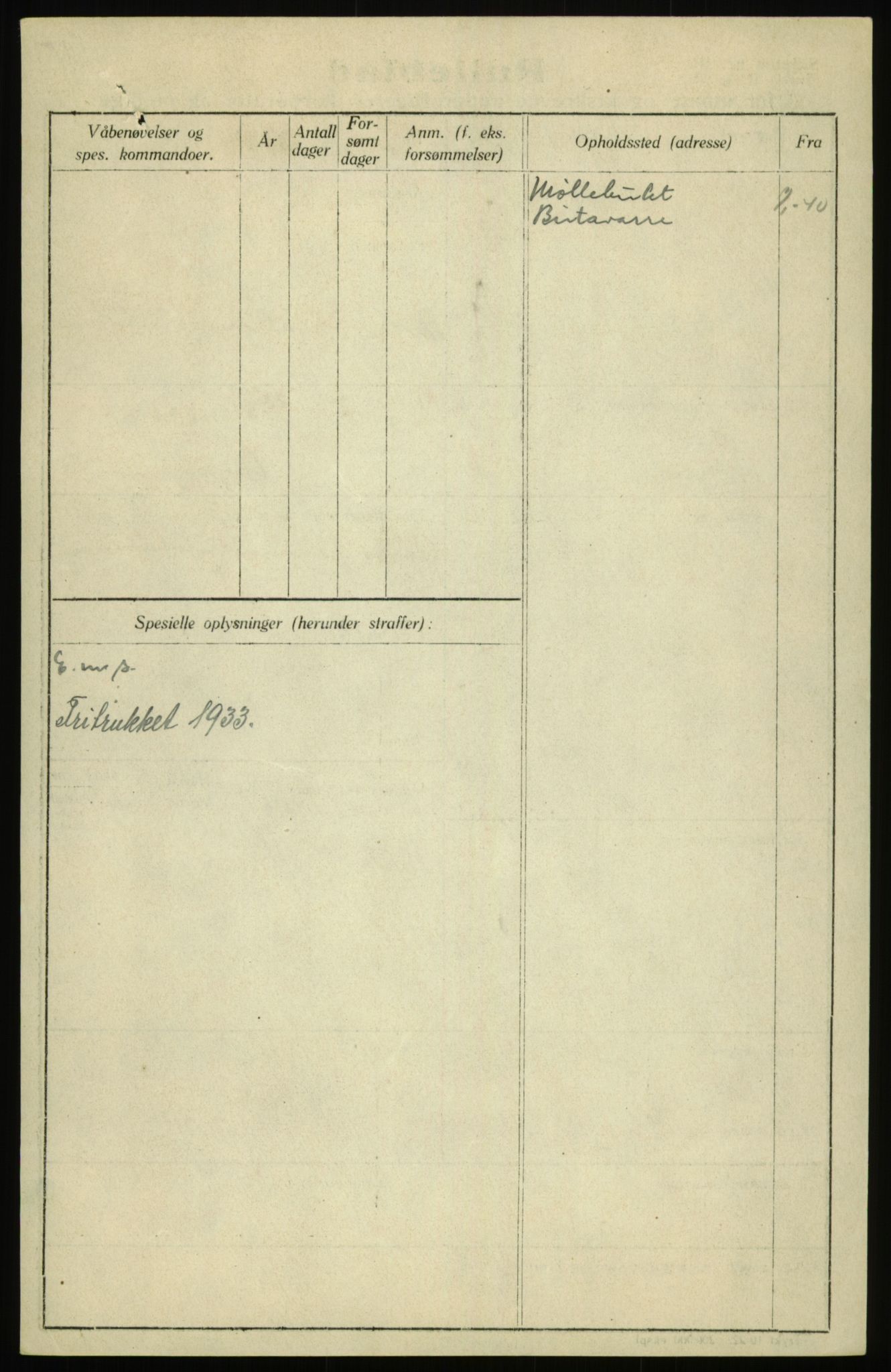 Forsvaret, Troms infanteriregiment nr. 16, AV/RA-RAFA-3146/P/Pa/L0017: Rulleblad for regimentets menige mannskaper, årsklasse 1933, 1933, p. 810