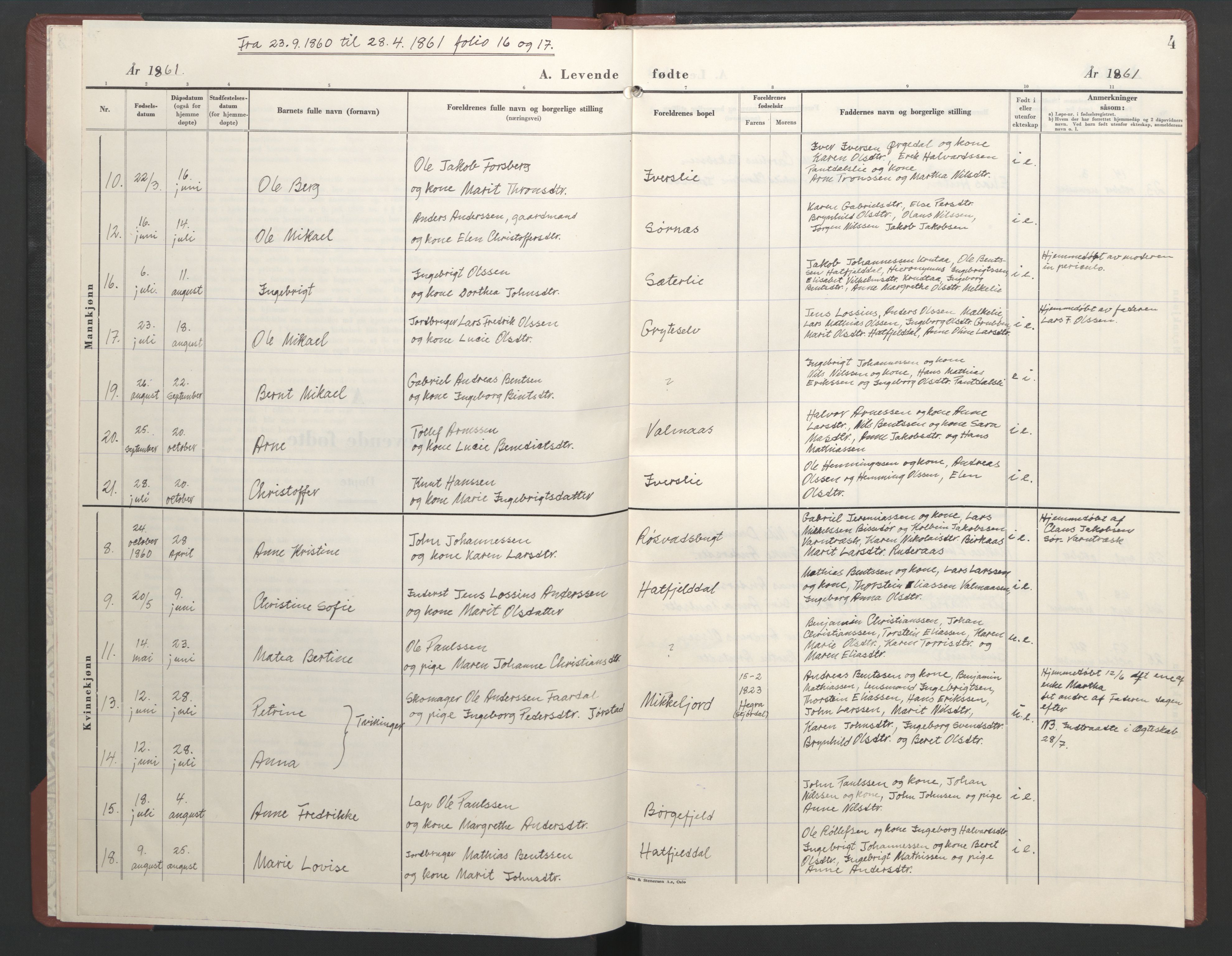 Ministerialprotokoller, klokkerbøker og fødselsregistre - Nordland, AV/SAT-A-1459/823/L0335: Parish register (official) no. 823D01, 1860-1864, p. 4