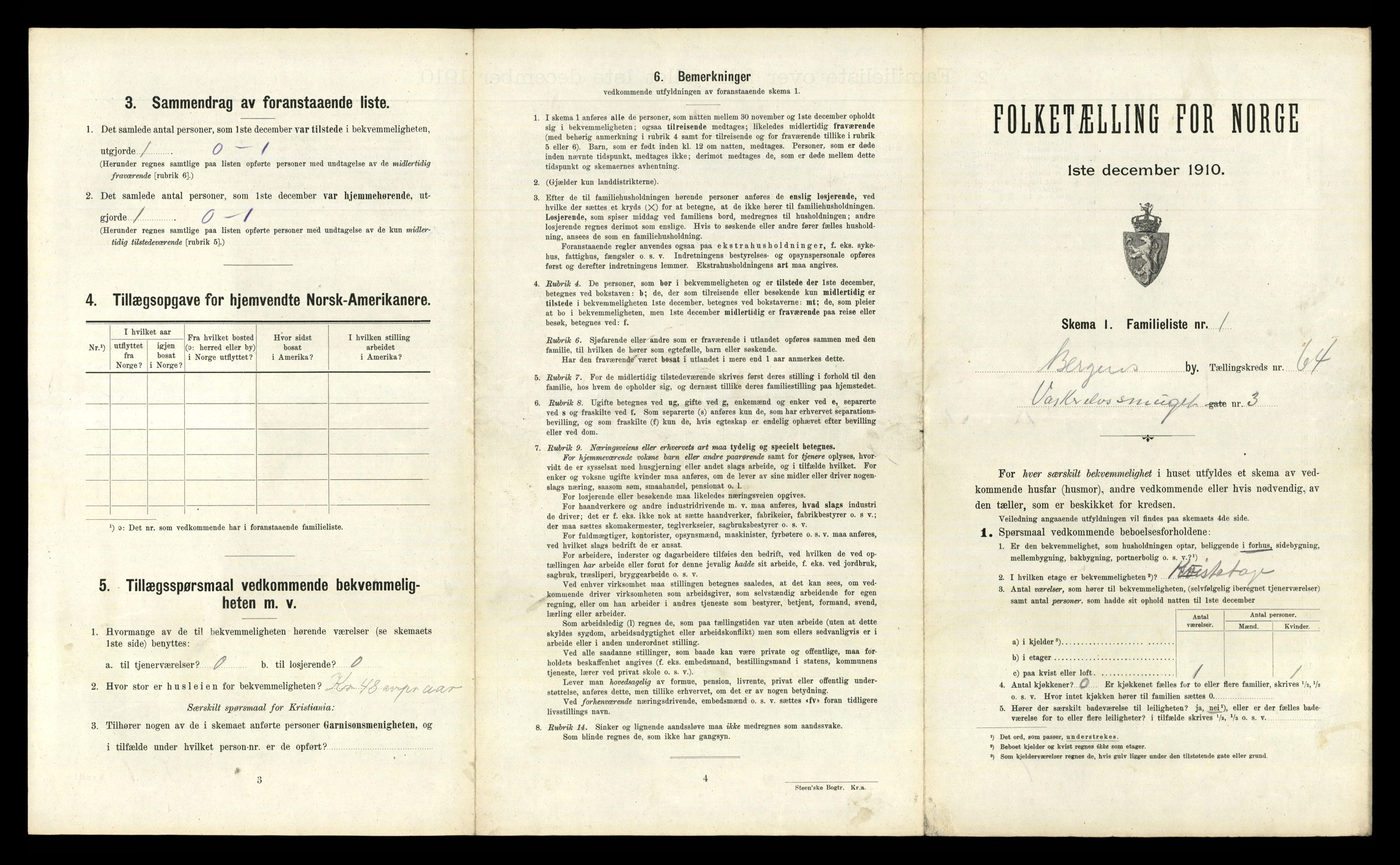 RA, 1910 census for Bergen, 1910, p. 21941