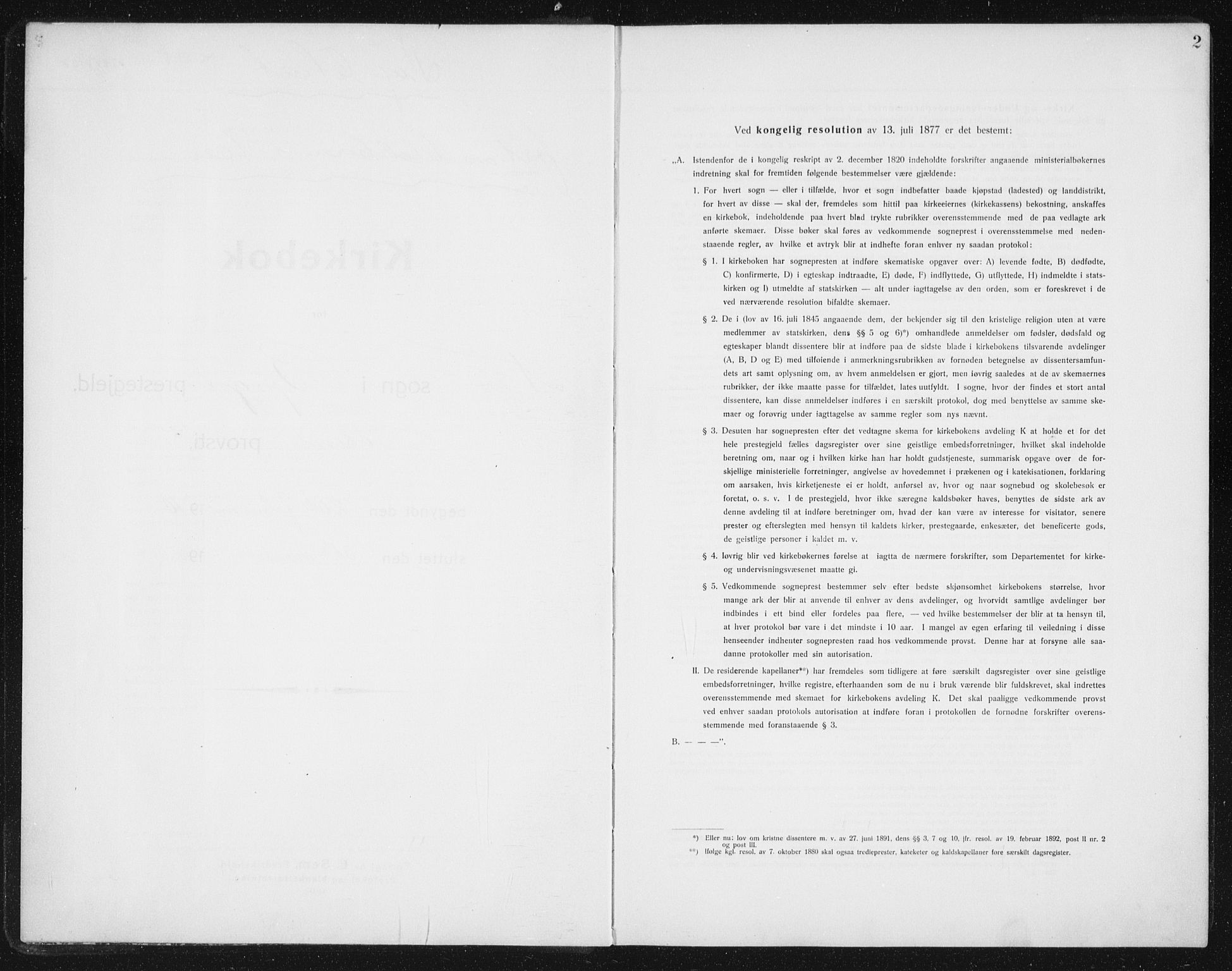 Ministerialprotokoller, klokkerbøker og fødselsregistre - Sør-Trøndelag, SAT/A-1456/652/L0654: Parish register (copy) no. 652C02, 1910-1937, p. 2