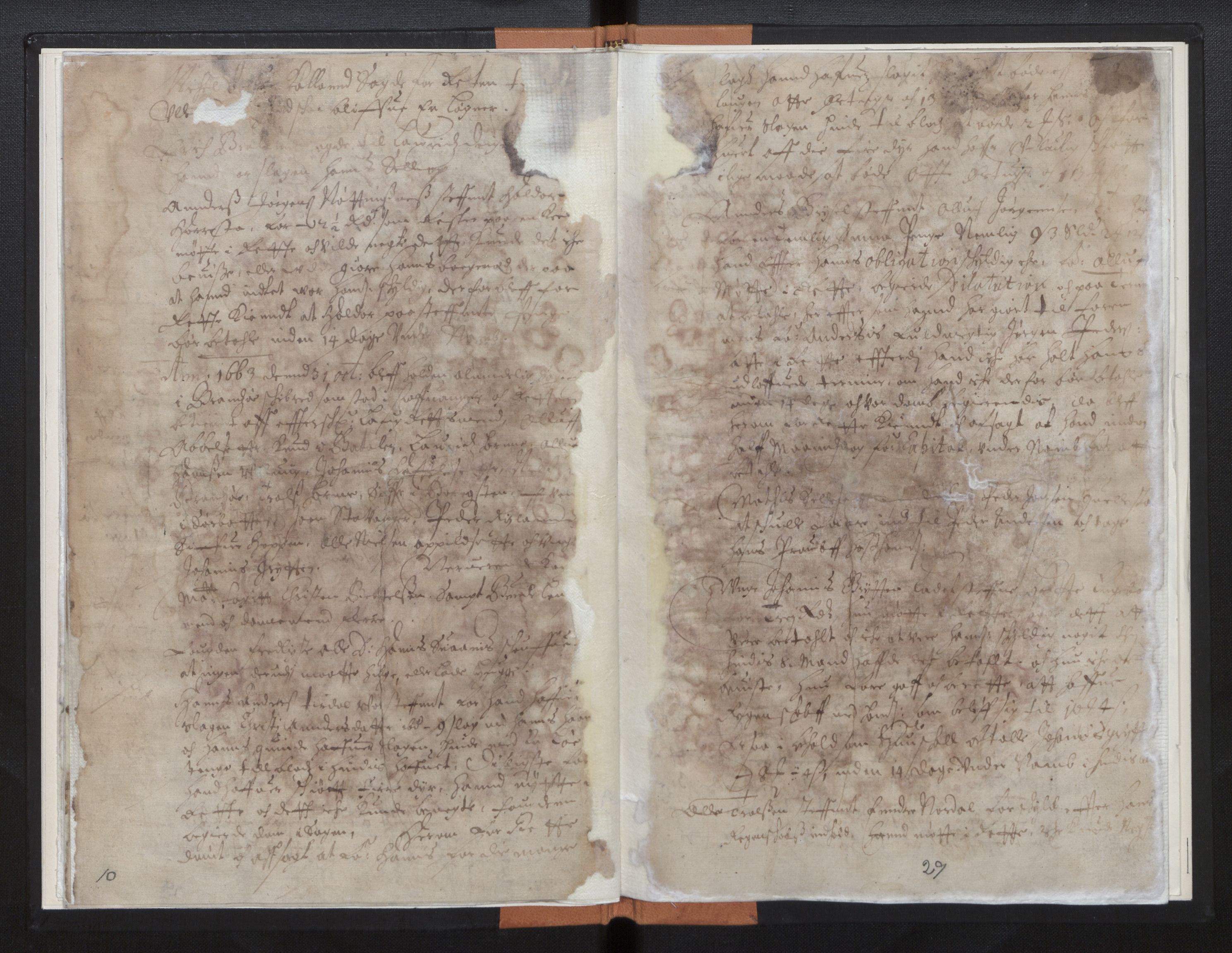 Sunnfjord tingrett, AV/SAB-A-3201/1/F/Fa/Faa/L0001: Tingbok, 1663, p. 28b-29a