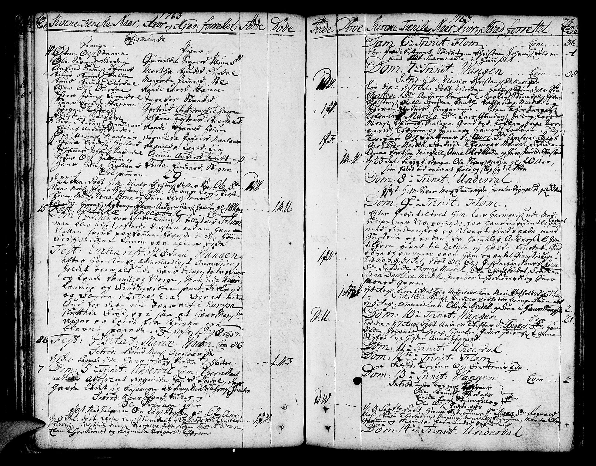 Aurland sokneprestembete, AV/SAB-A-99937/H/Ha/Haa/L0004: Parish register (official) no. A 4, 1756-1801, p. 24