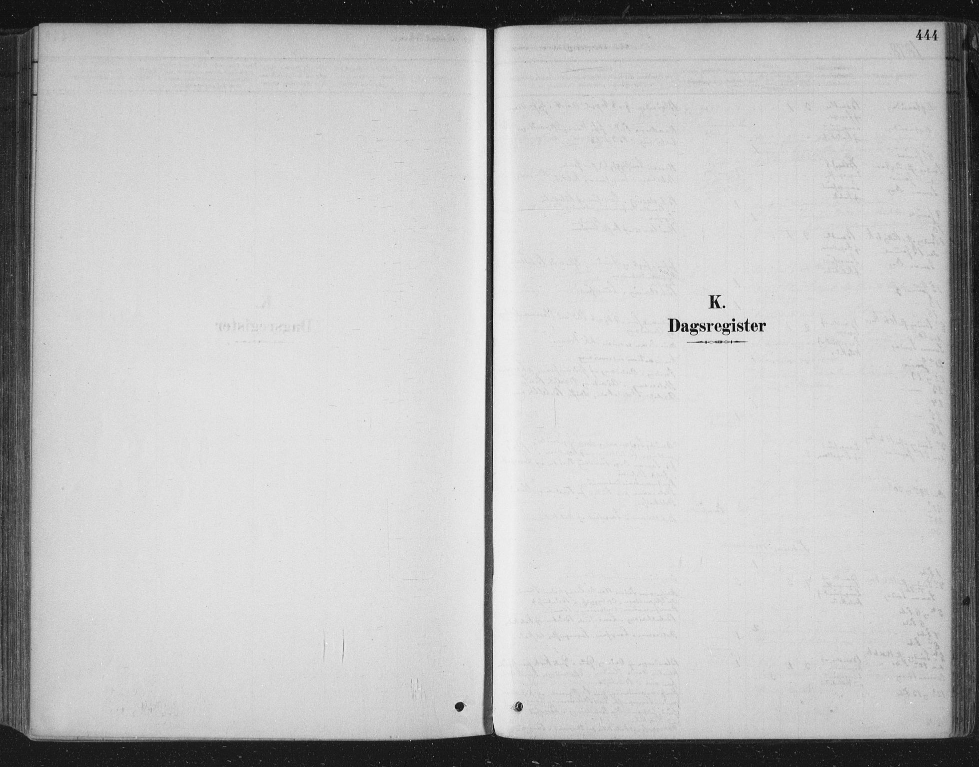 Bamble kirkebøker, SAKO/A-253/F/Fa/L0007: Parish register (official) no. I 7, 1878-1888, p. 444