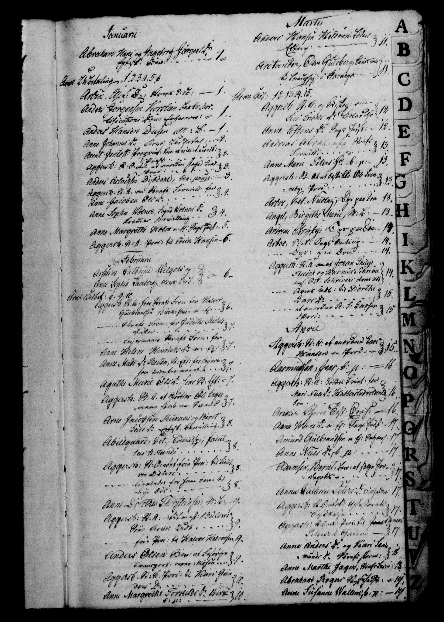 Danske Kanselli 1800-1814, RA/EA-3024/H/Hf/Hfb/Hfbc/L0007: Underskrivelsesbok m. register, 1806