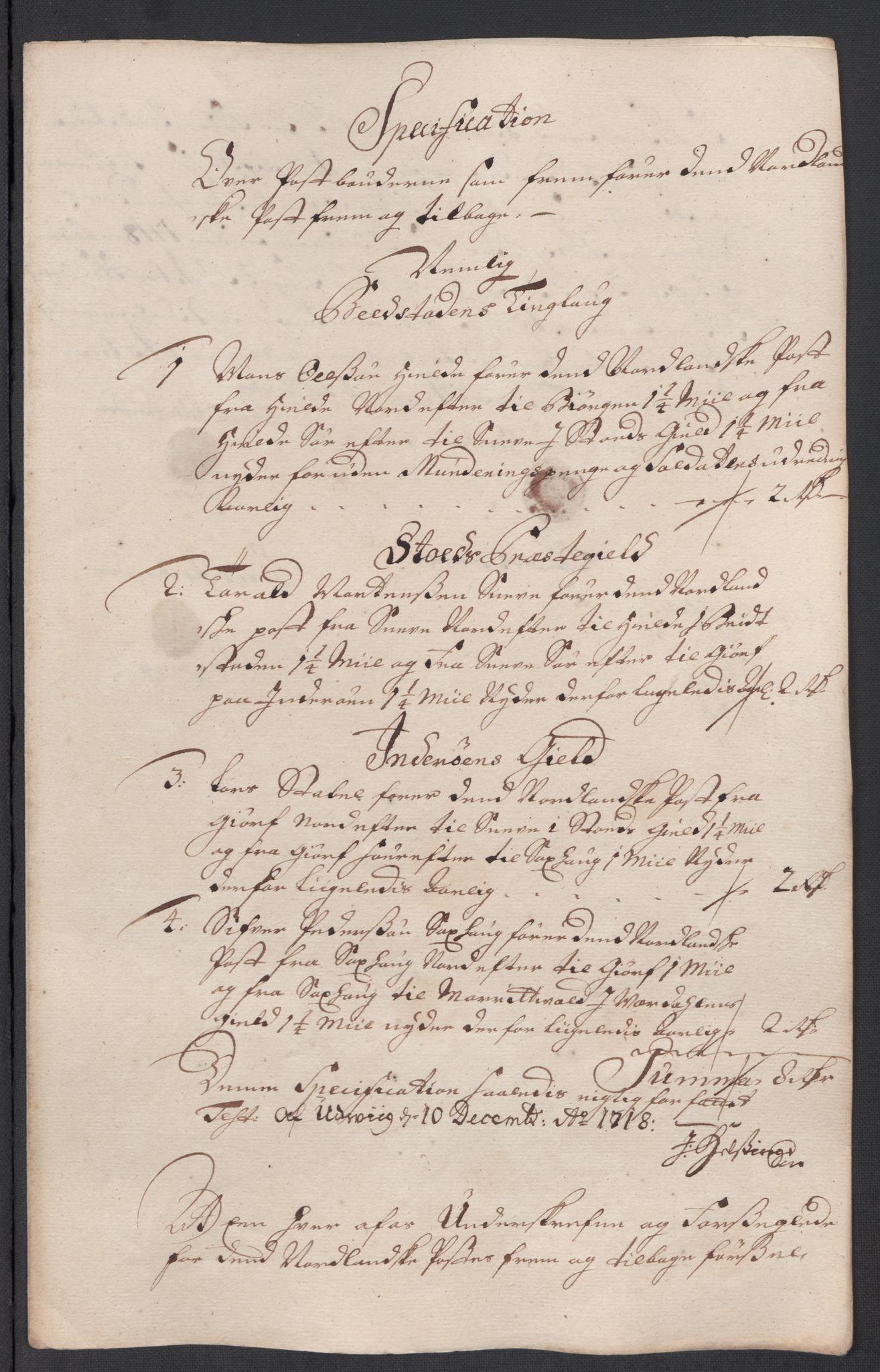 Rentekammeret inntil 1814, Reviderte regnskaper, Fogderegnskap, AV/RA-EA-4092/R63/L4326: Fogderegnskap Inderøy, 1718, p. 236