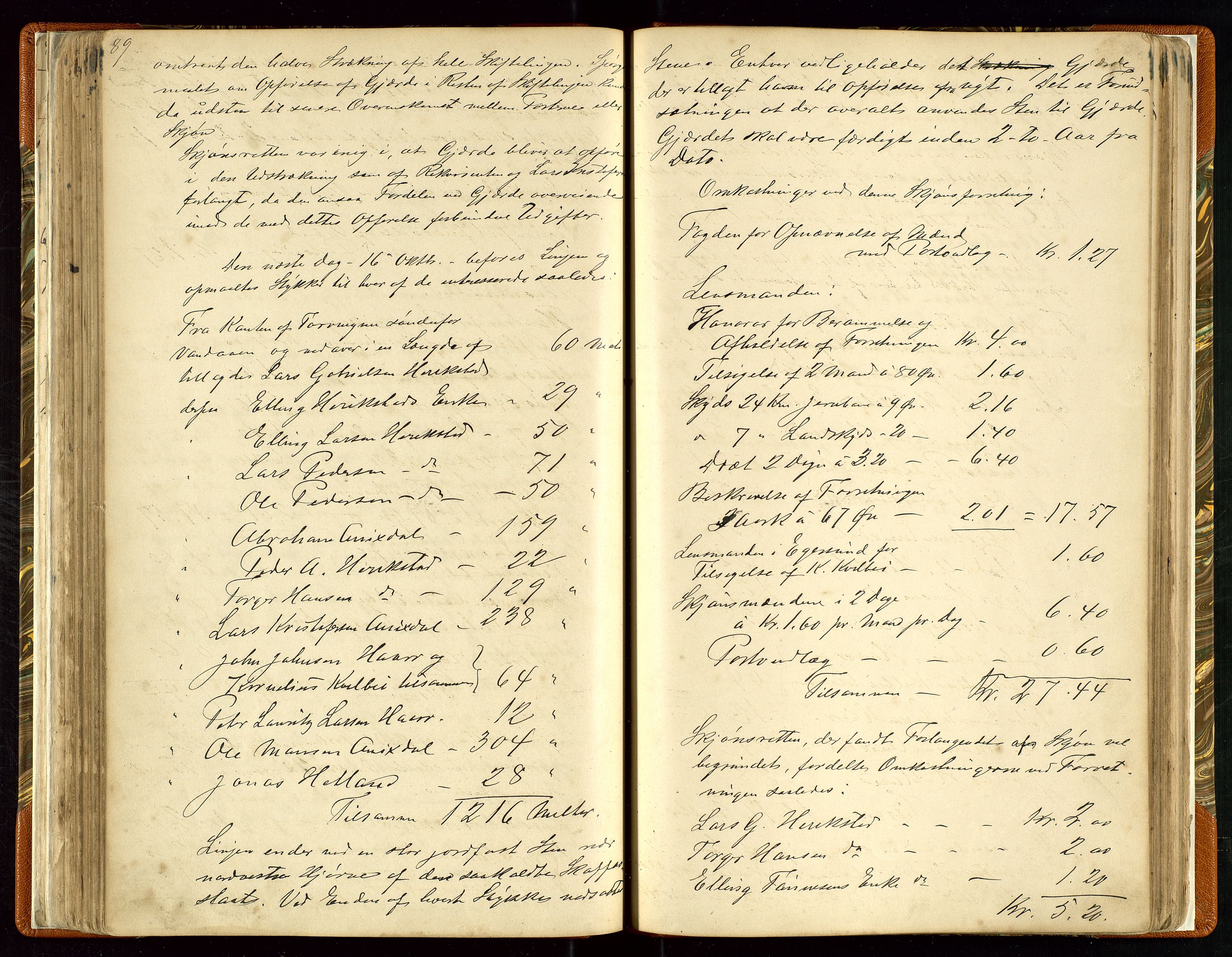 Hå lensmannskontor, AV/SAST-A-100456/Gga/L0001: Dødsfallsprotokoll, 1890-1902, p. 89