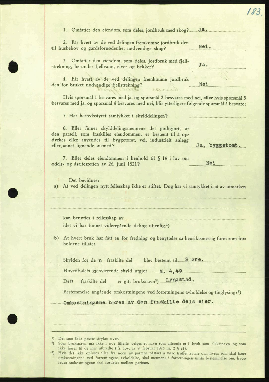 Nordmøre sorenskriveri, AV/SAT-A-4132/1/2/2Ca: Mortgage book no. A100a, 1945-1945, Diary no: : 1339/1945