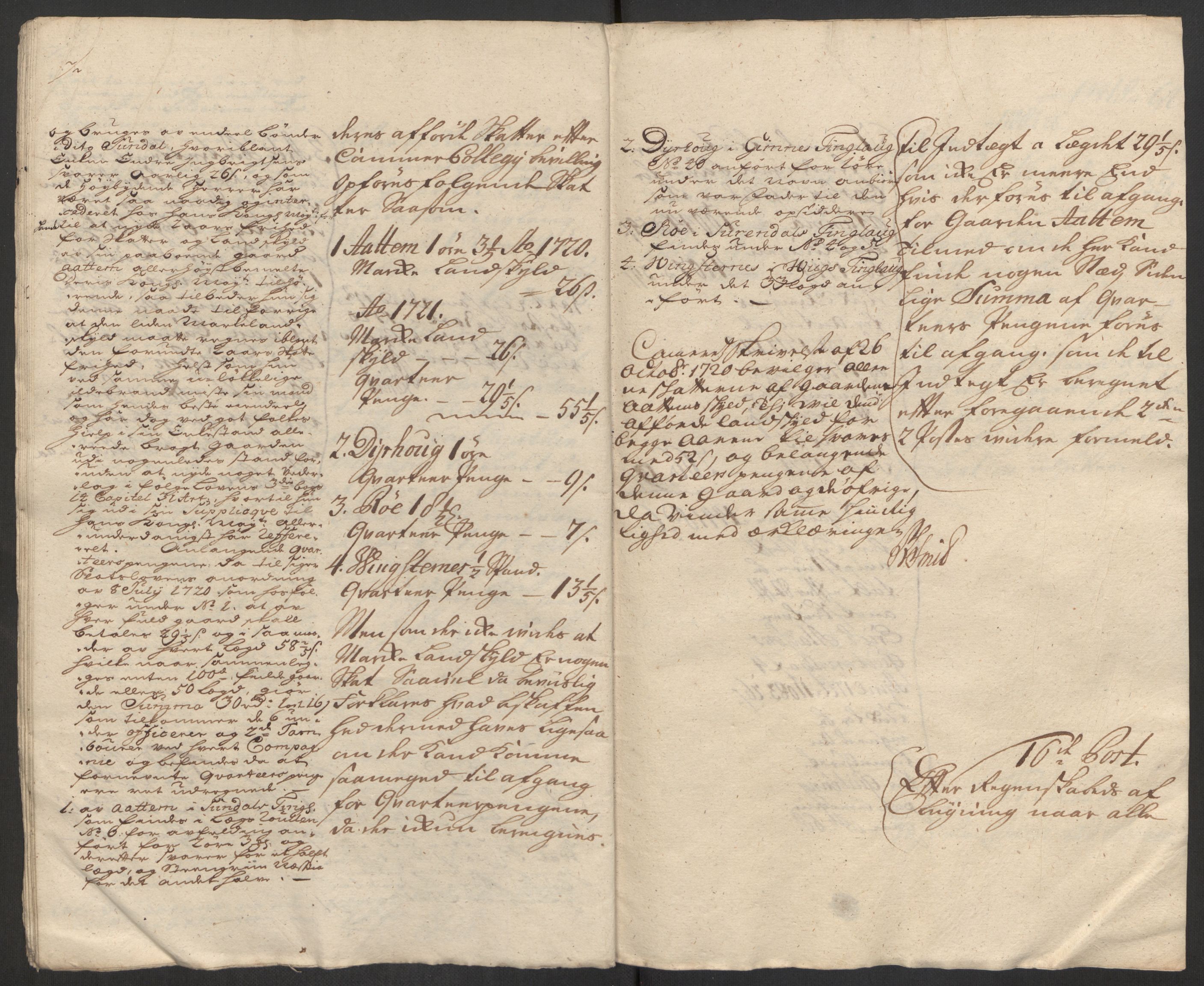 Rentekammeret inntil 1814, Reviderte regnskaper, Fogderegnskap, AV/RA-EA-4092/R56/L3754: Fogderegnskap Nordmøre, 1721, p. 418