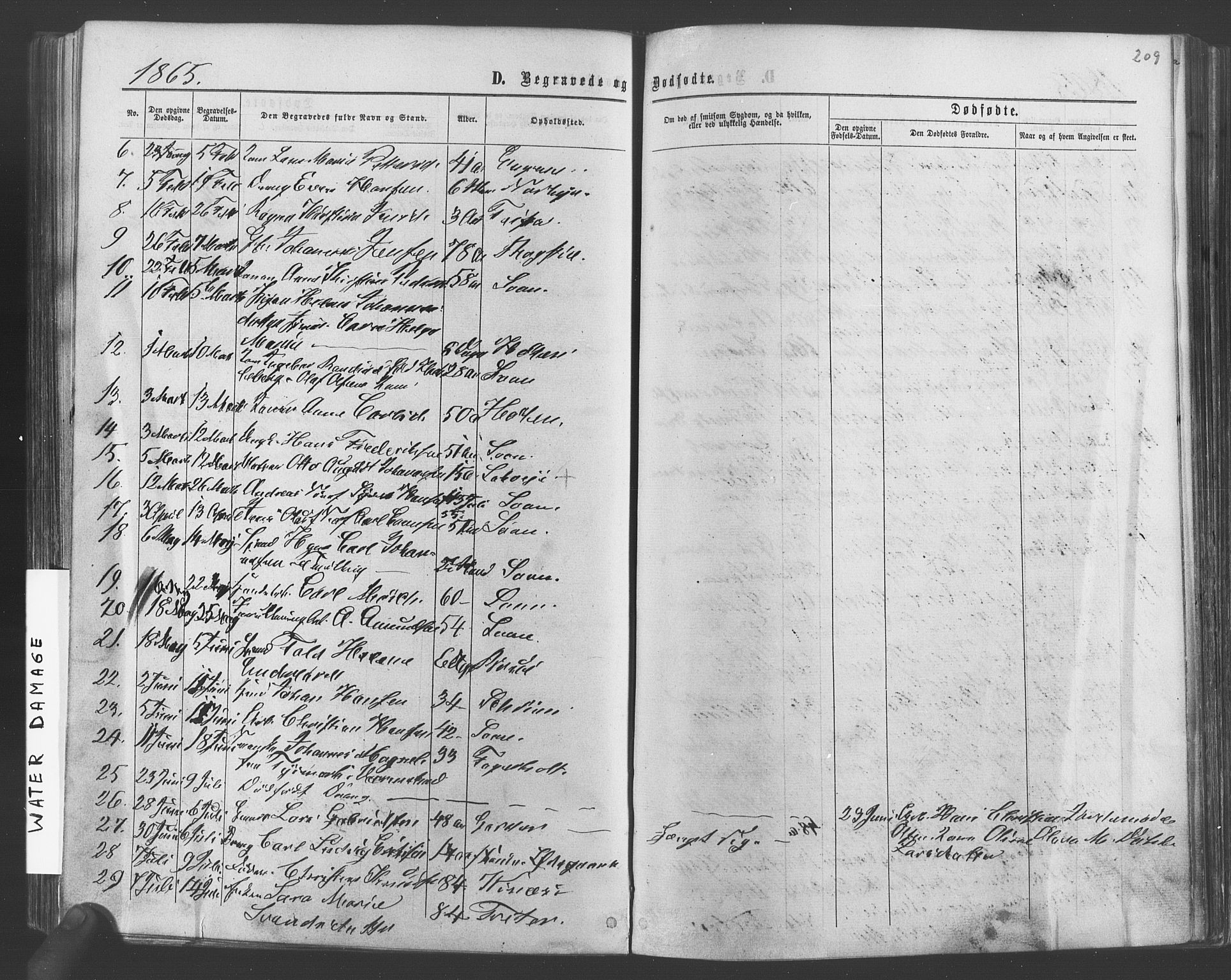 Vestby prestekontor Kirkebøker, SAO/A-10893/F/Fa/L0008: Parish register (official) no. I 8, 1863-1877, p. 209