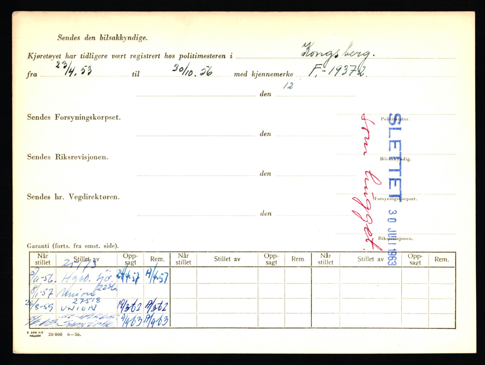 Stavanger trafikkstasjon, AV/SAST-A-101942/0/F/L0020: L-11000 - L-11499, 1930-1971, p. 218