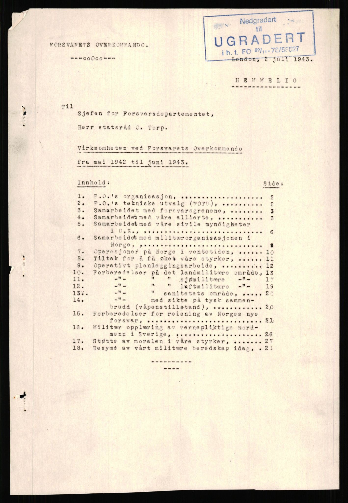 Forsvaret, Forsvarets krigshistoriske avdeling, RA/RAFA-2017/Y/Yf/L0211: II-C-11-2140  -  Forsvarets overkommandos virksomhet utenfor Norge, 1940-1945, p. 794