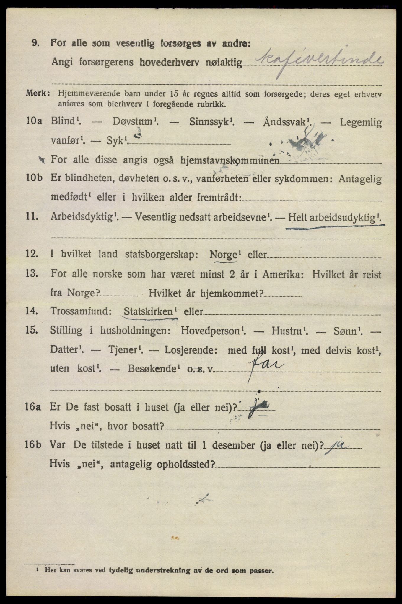 SAO, 1920 census for Oppegård, 1920, p. 1650