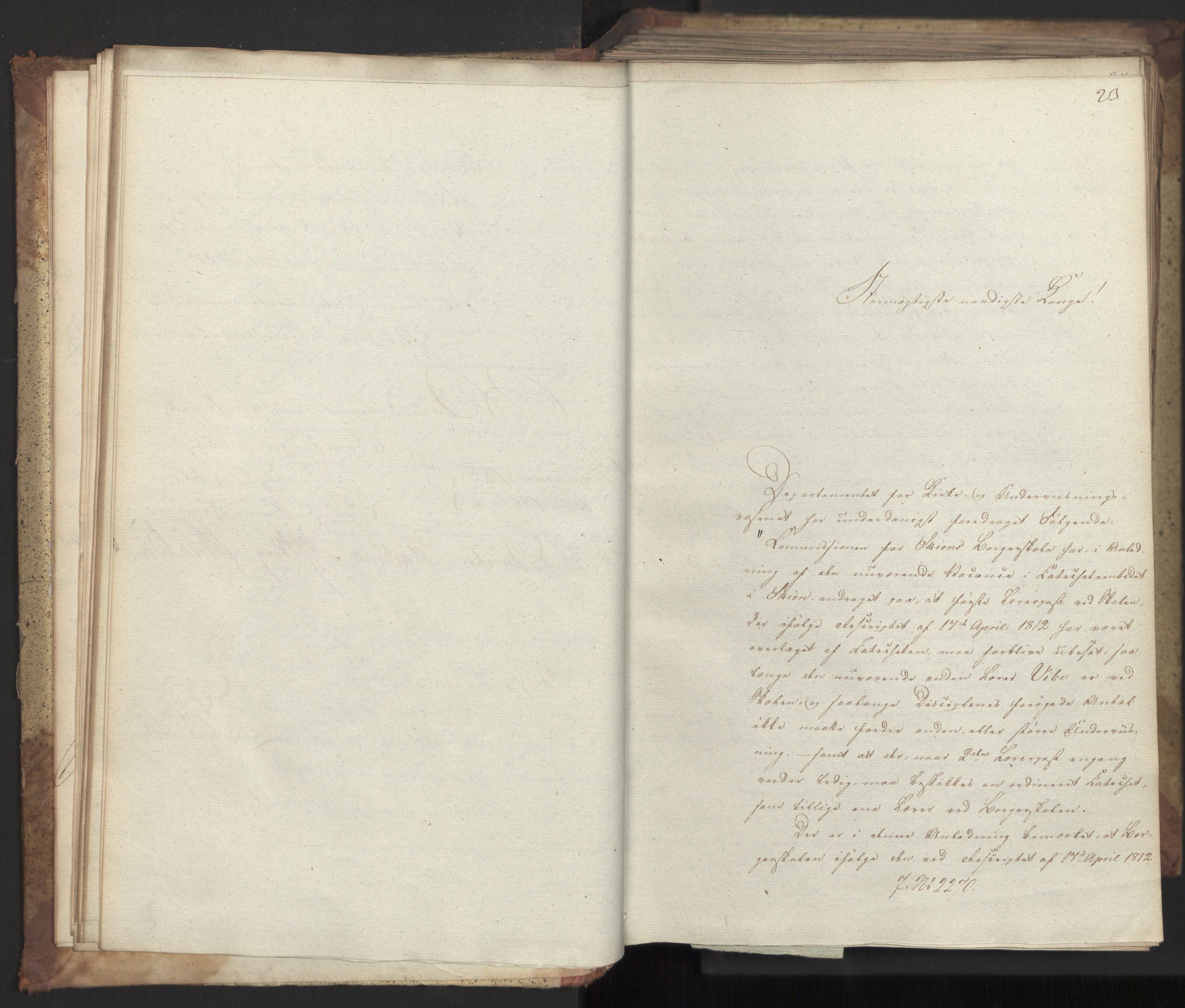 Statsrådsavdelingen i Stockholm, AV/RA-S-1003/D/Da/L0078: Regjeringsinnstillinger nr. 2260-2399, 1832, p. 22