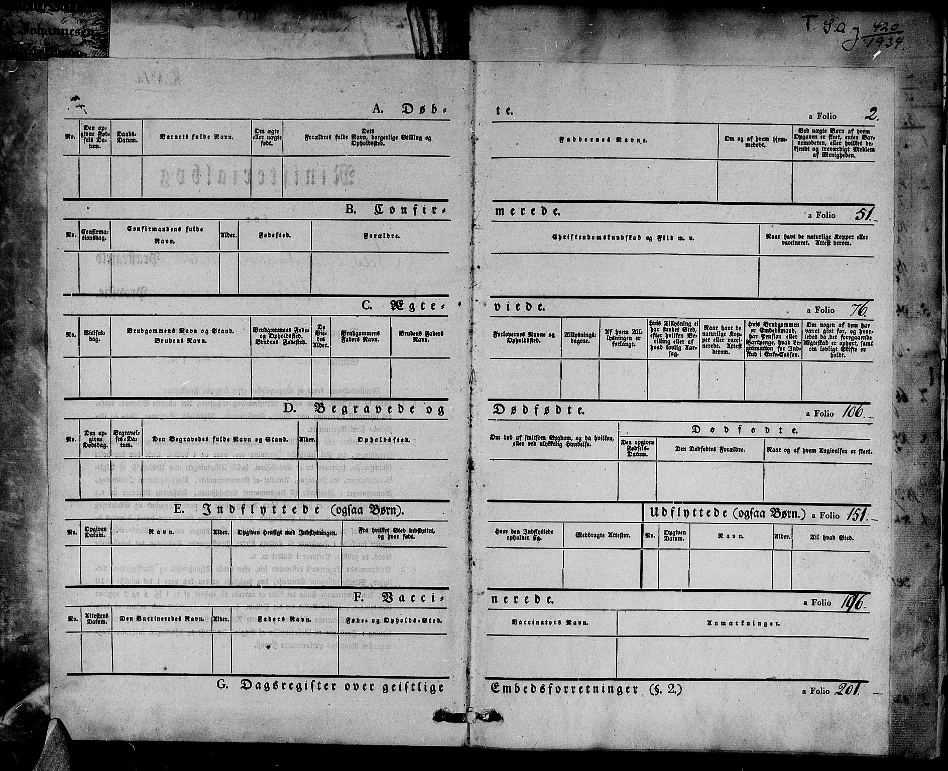 Nesseby sokneprestkontor, SATØ/S-1330/H/Ha/L0001kirke: Parish register (official) no. 1, 1838-1855