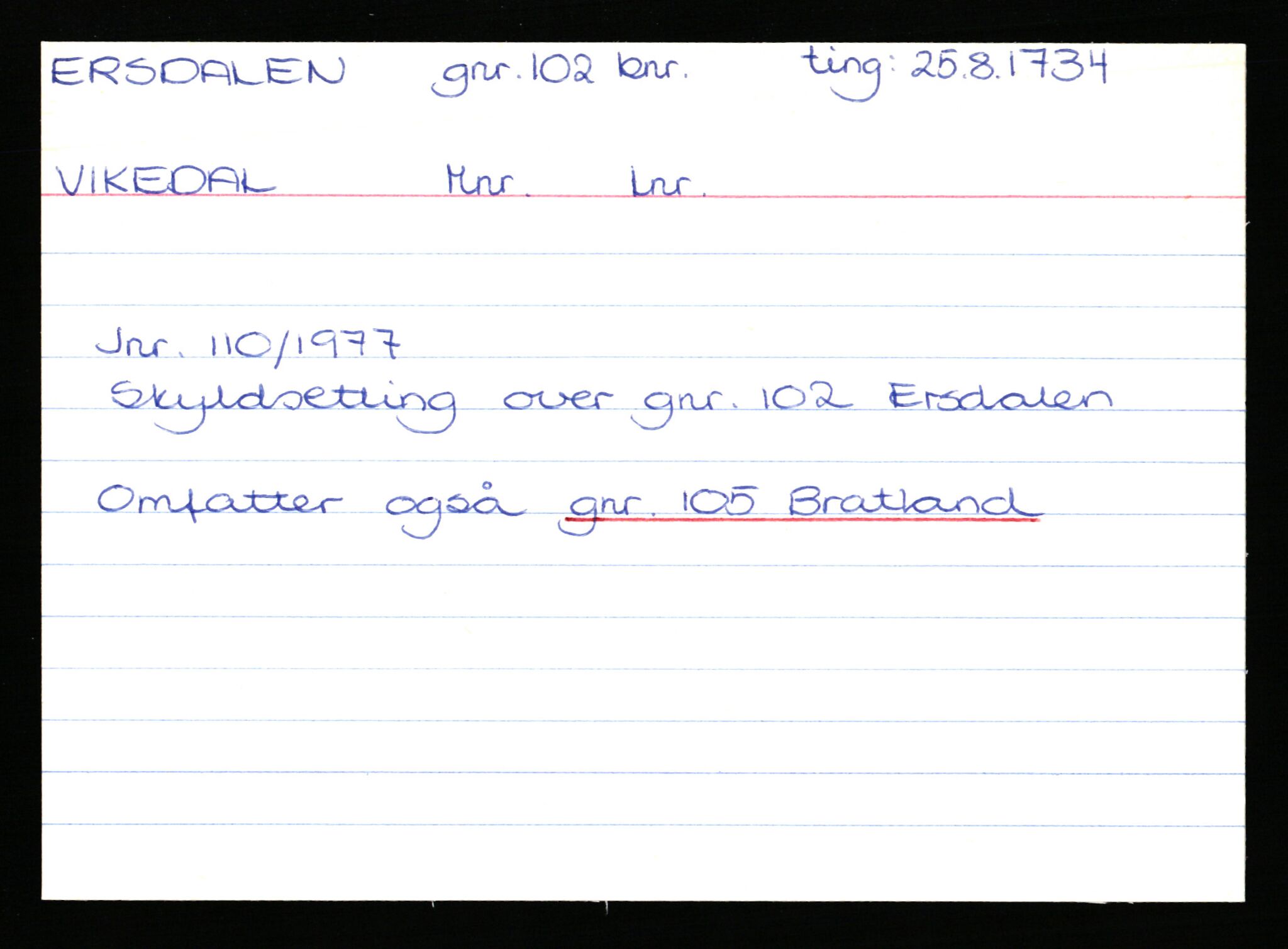 Statsarkivet i Stavanger, AV/SAST-A-101971/03/Y/Yk/L0009: Registerkort sortert etter gårdsnavn: Ersdal - Fikstveit, 1750-1930, p. 7