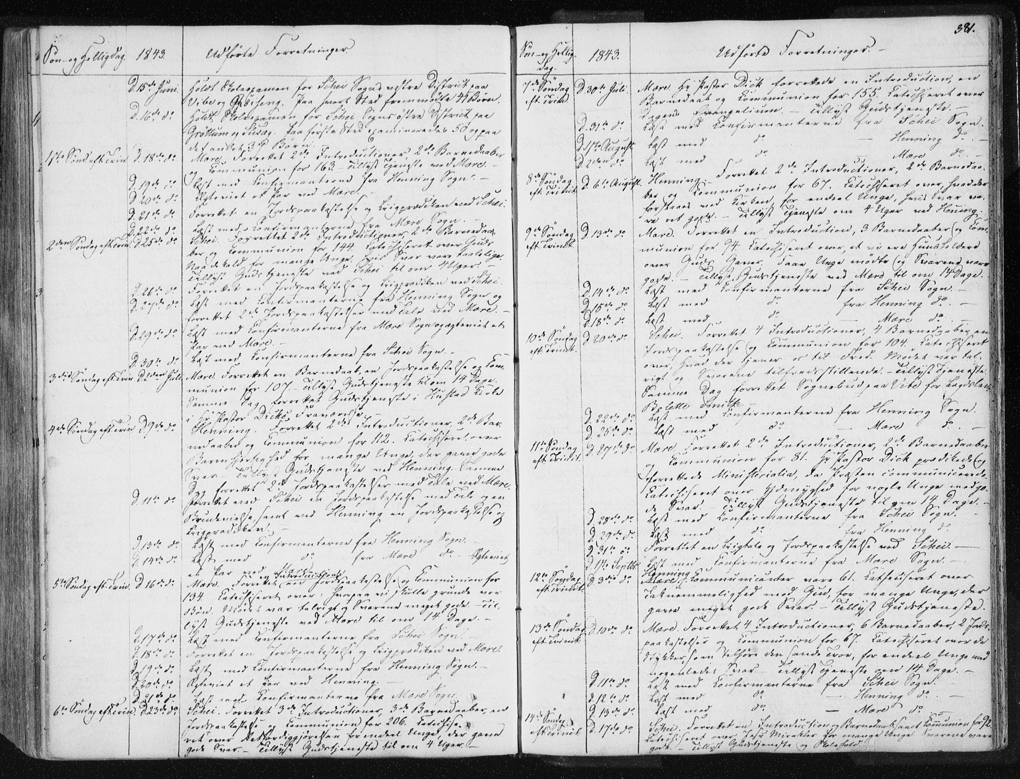 Ministerialprotokoller, klokkerbøker og fødselsregistre - Nord-Trøndelag, SAT/A-1458/735/L0339: Parish register (official) no. 735A06 /1, 1836-1848, p. 381
