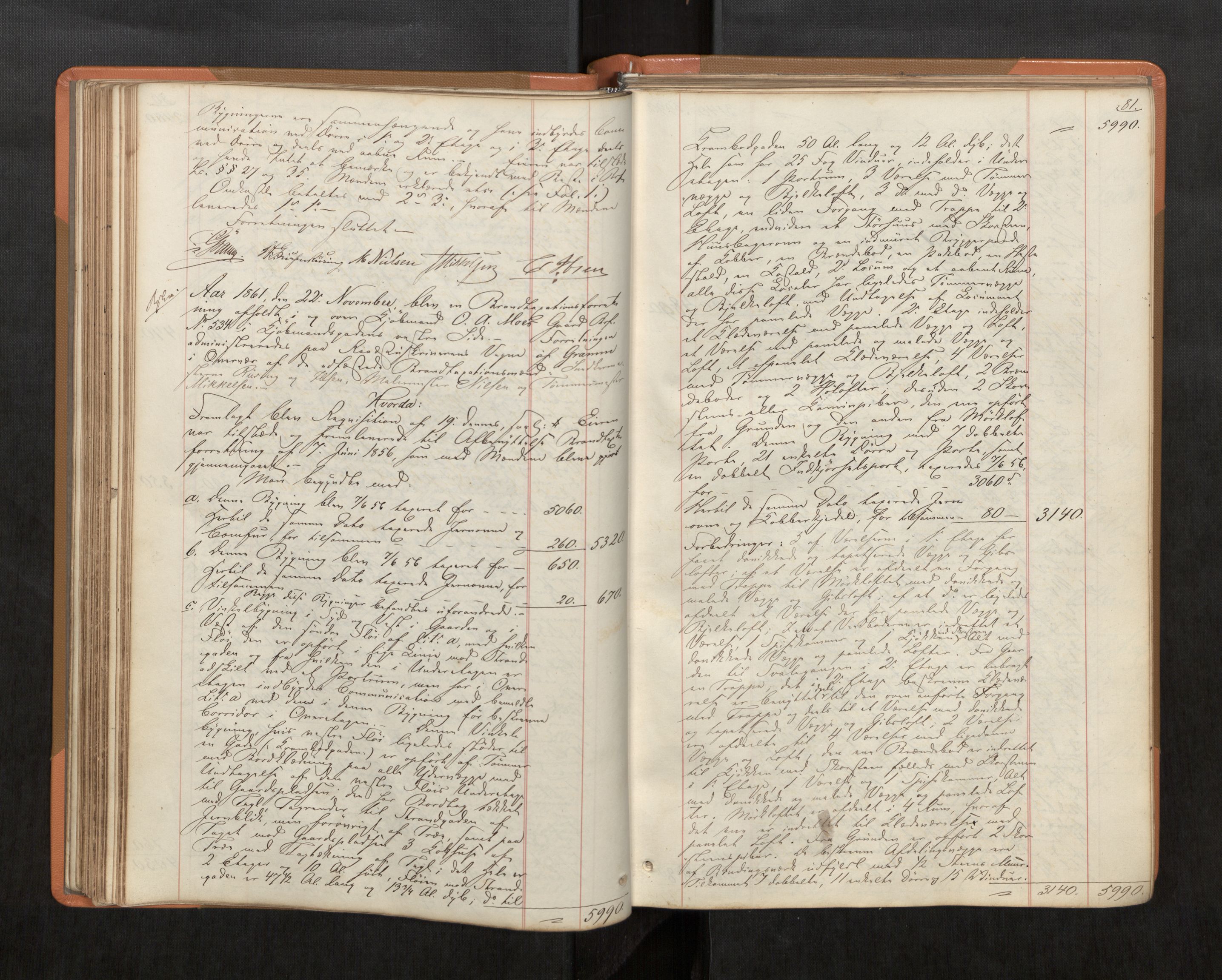 Norges Brannkasse Trondheim magistrat, AV/SAT-A-5590/Fa/L0037: Branntakstprotokoll, 1860-1867, p. 81