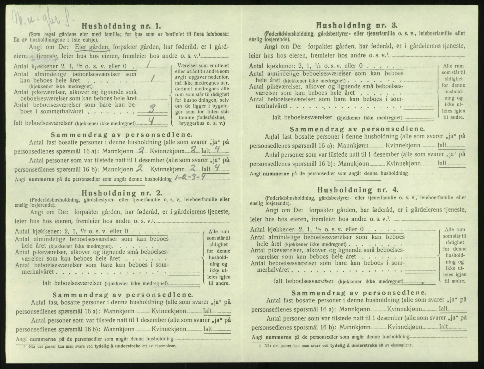 SAK, 1920 census for Søndeled, 1920, p. 714