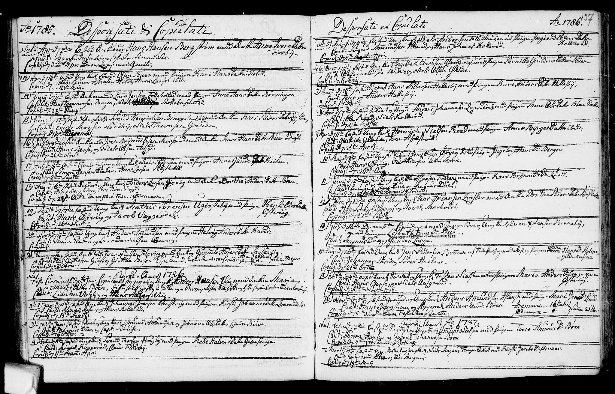 Aremark prestekontor Kirkebøker, SAO/A-10899/F/Fa/L0003: Parish register (official) no. I 3, 1745-1795, p. 137
