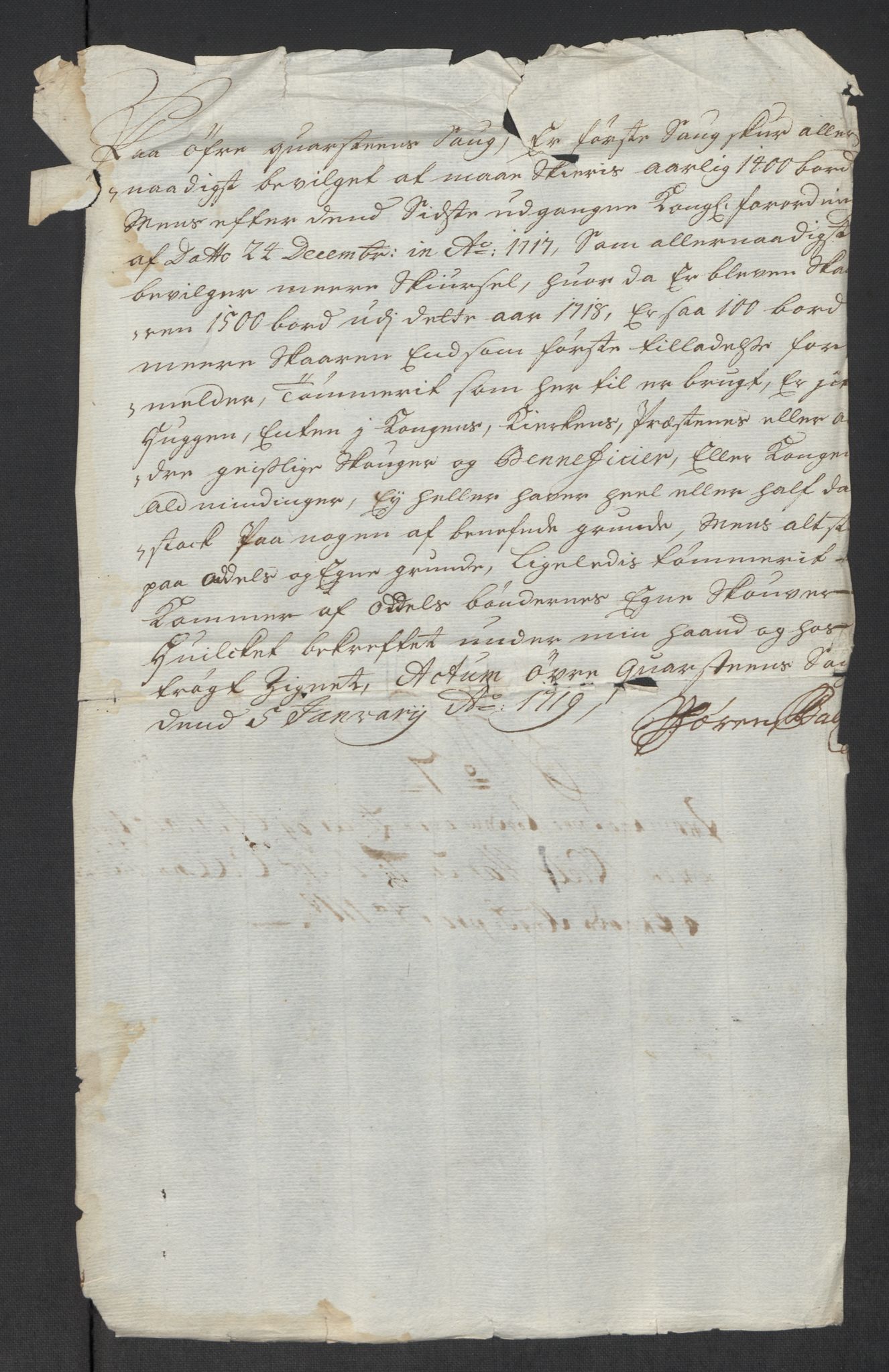 Rentekammeret inntil 1814, Reviderte regnskaper, Fogderegnskap, AV/RA-EA-4092/R43/L2563: Fogderegnskap Lista og Mandal, 1718, p. 82