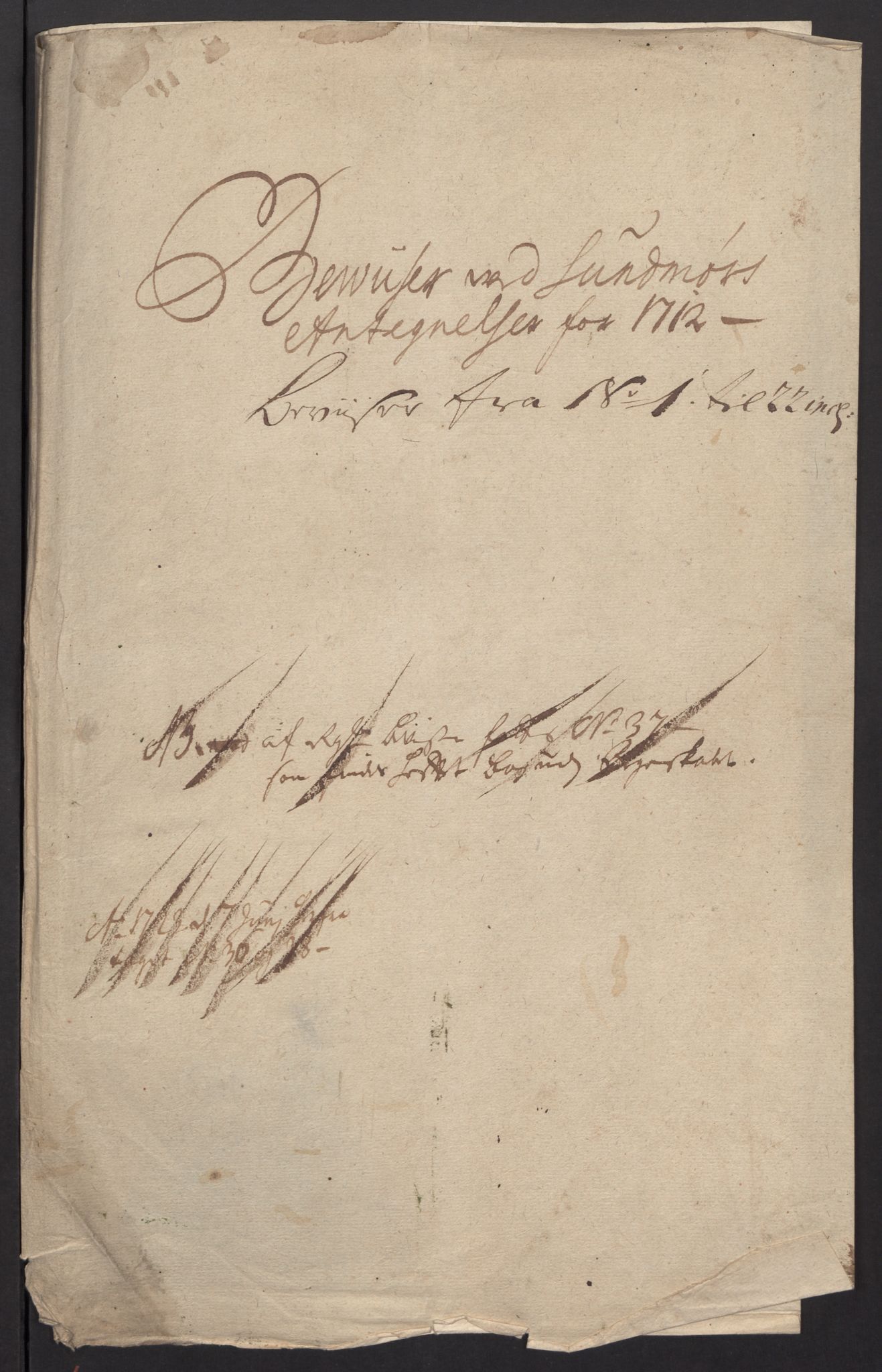 Rentekammeret inntil 1814, Reviderte regnskaper, Fogderegnskap, RA/EA-4092/R54/L3565: Fogderegnskap Sunnmøre, 1712-1713, p. 232