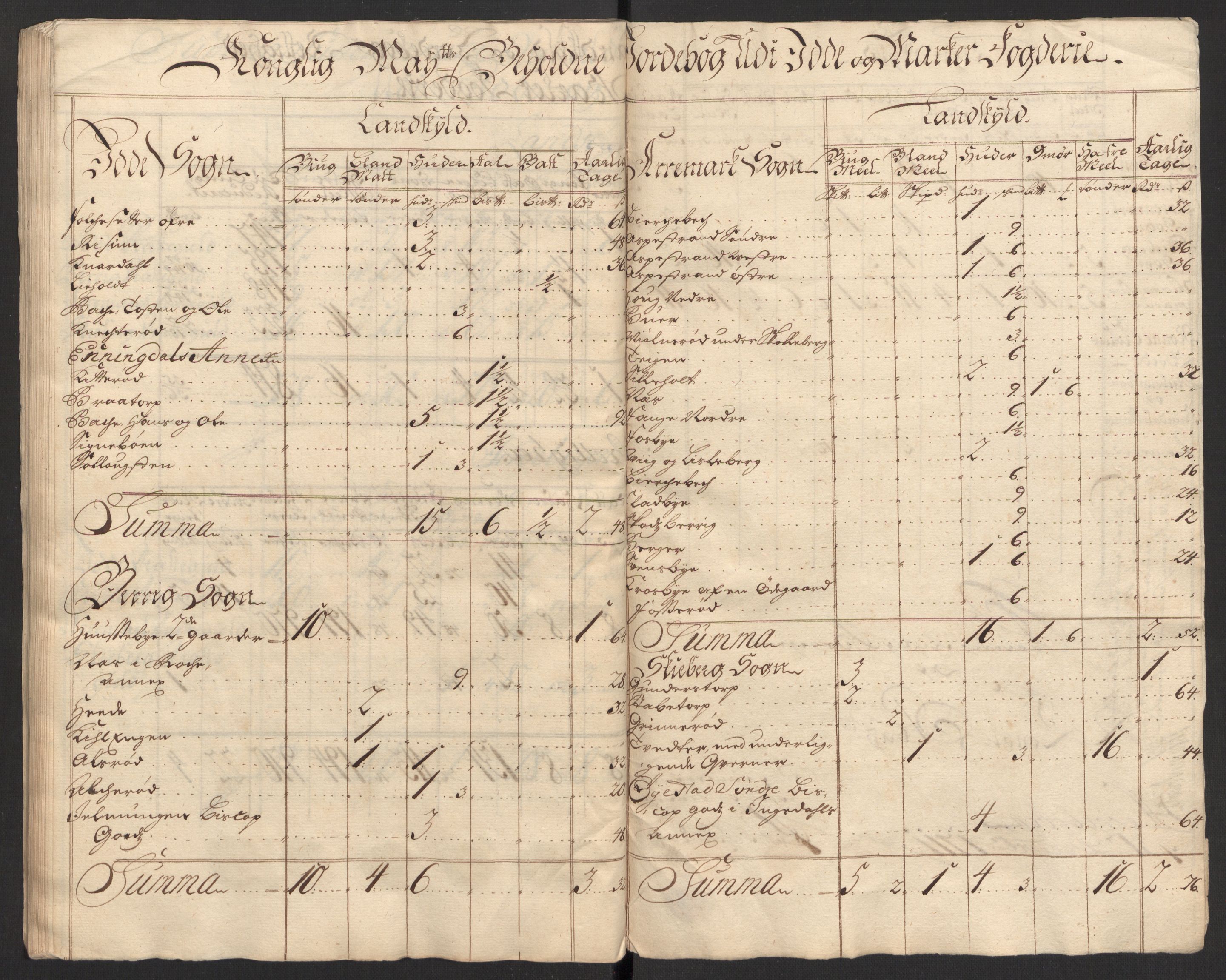 Rentekammeret inntil 1814, Reviderte regnskaper, Fogderegnskap, AV/RA-EA-4092/R01/L0020: Fogderegnskap Idd og Marker, 1711, p. 65